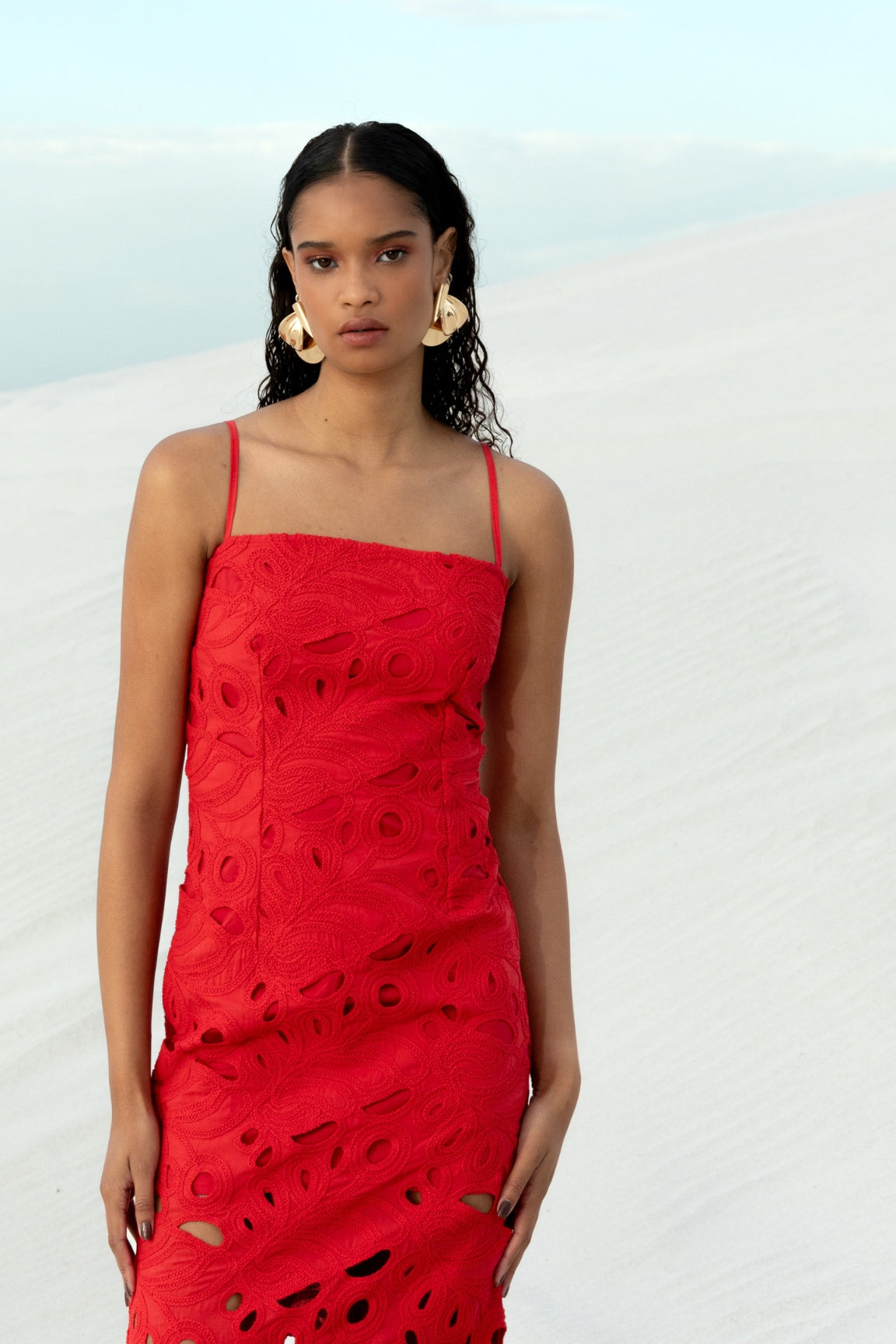 Amara Red Dress