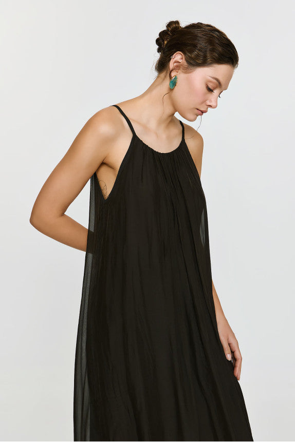 Dione Dress - Brown