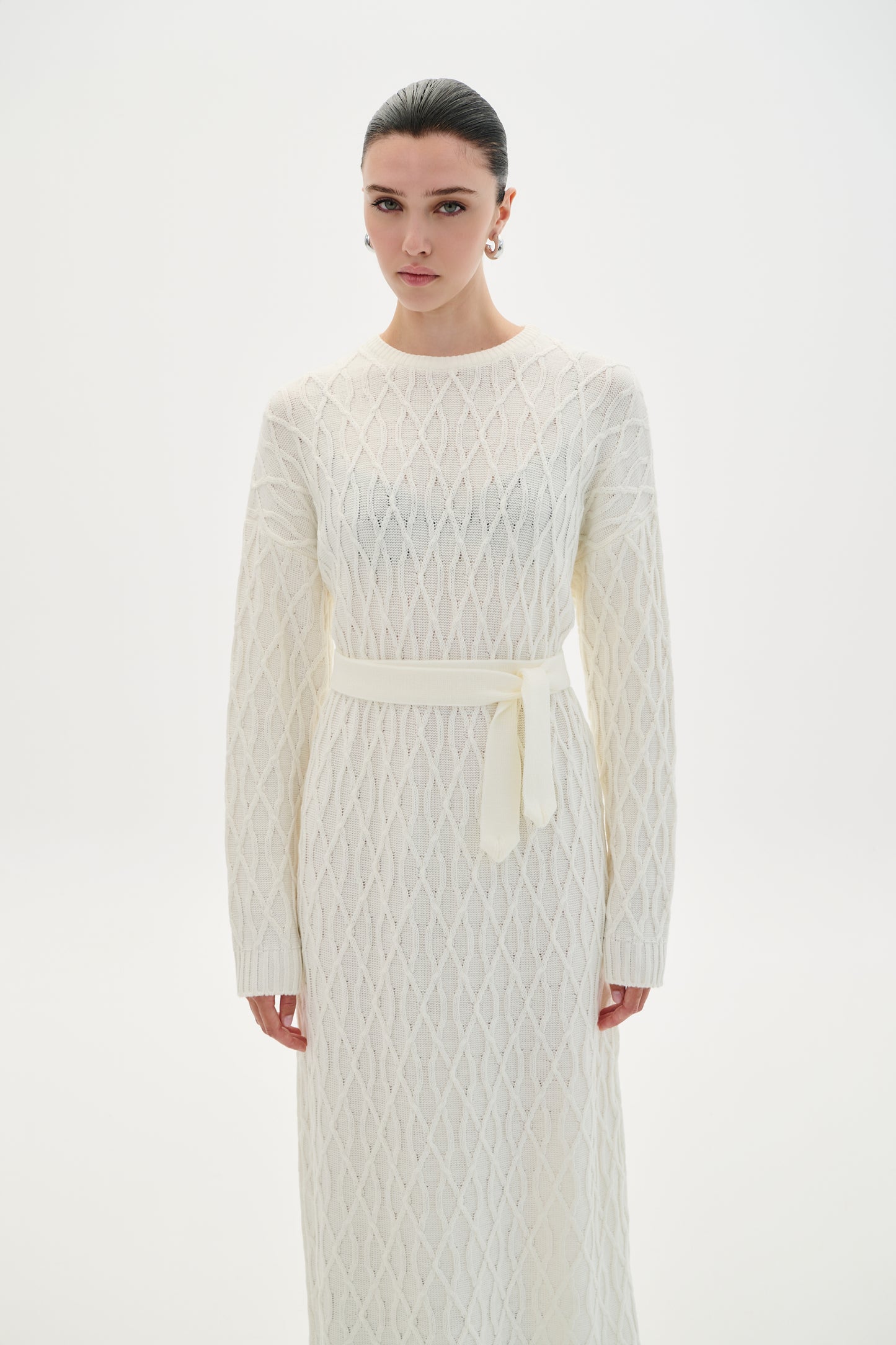 Maxi Dress Belt - Ecru