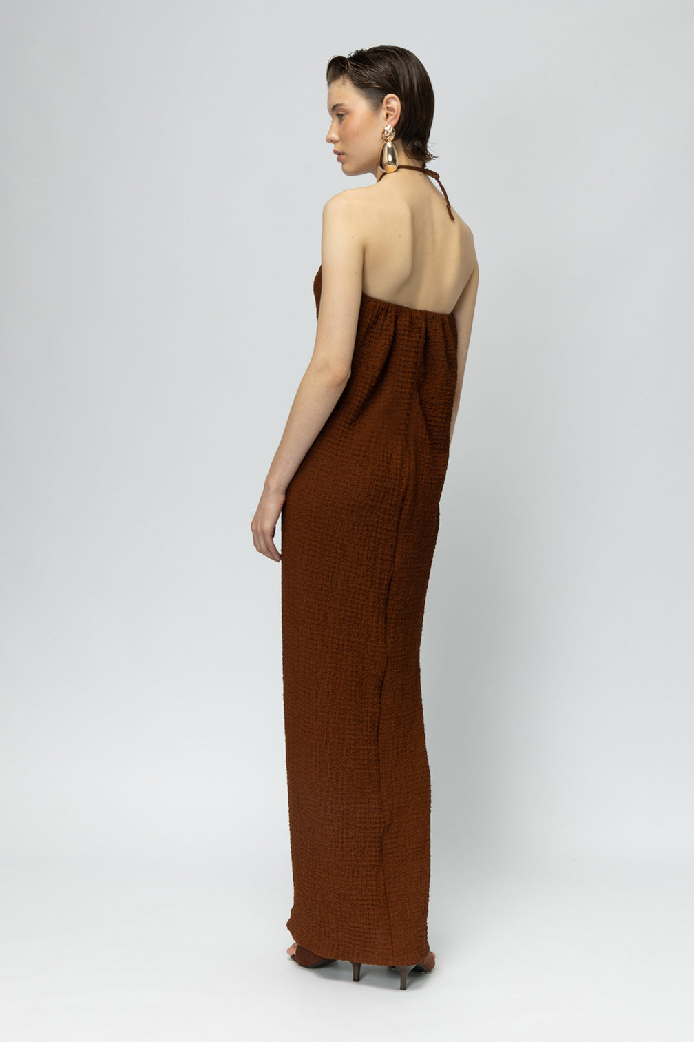 Coconut Dress Brown