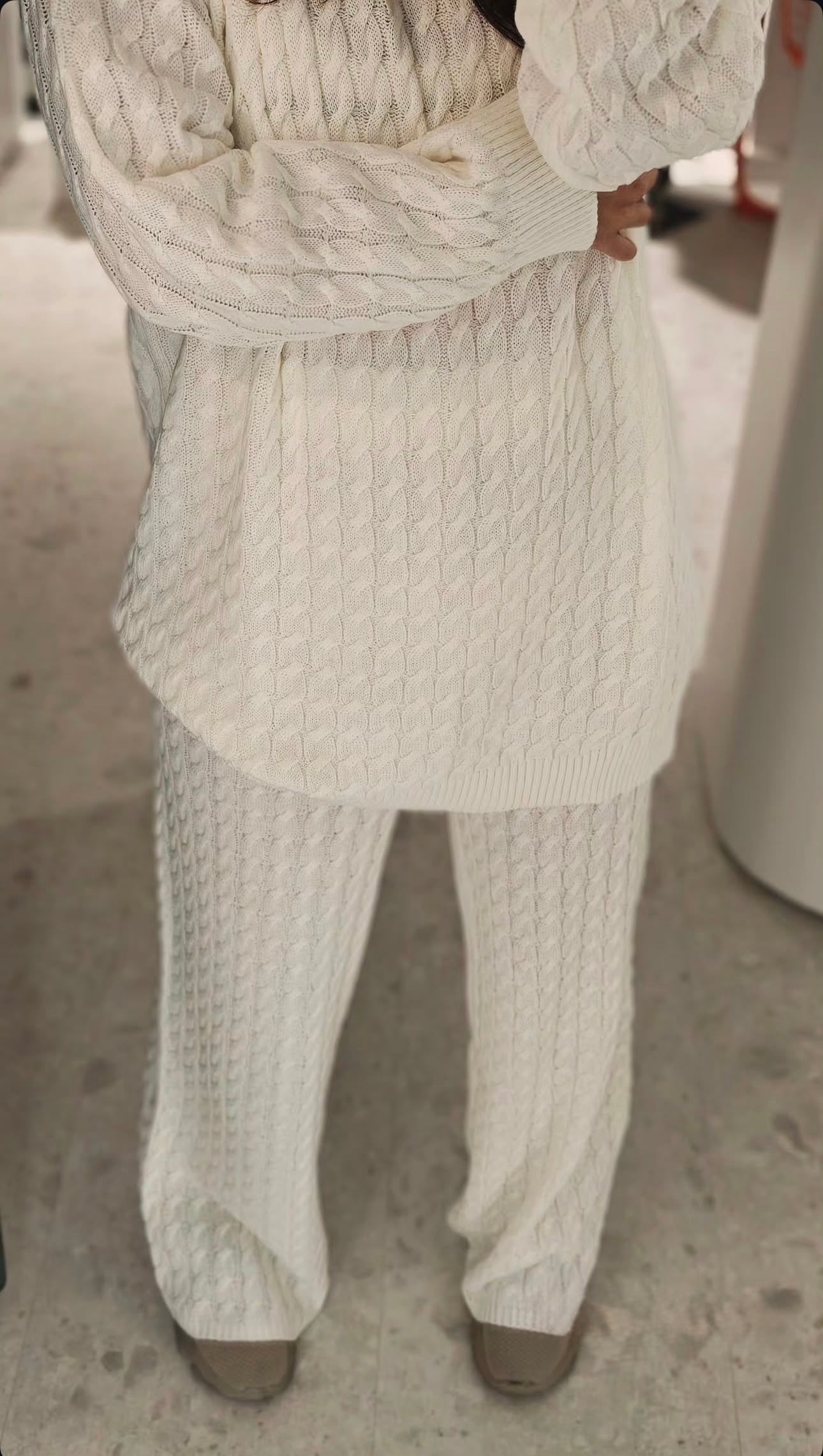 Blouse Knitwear - White