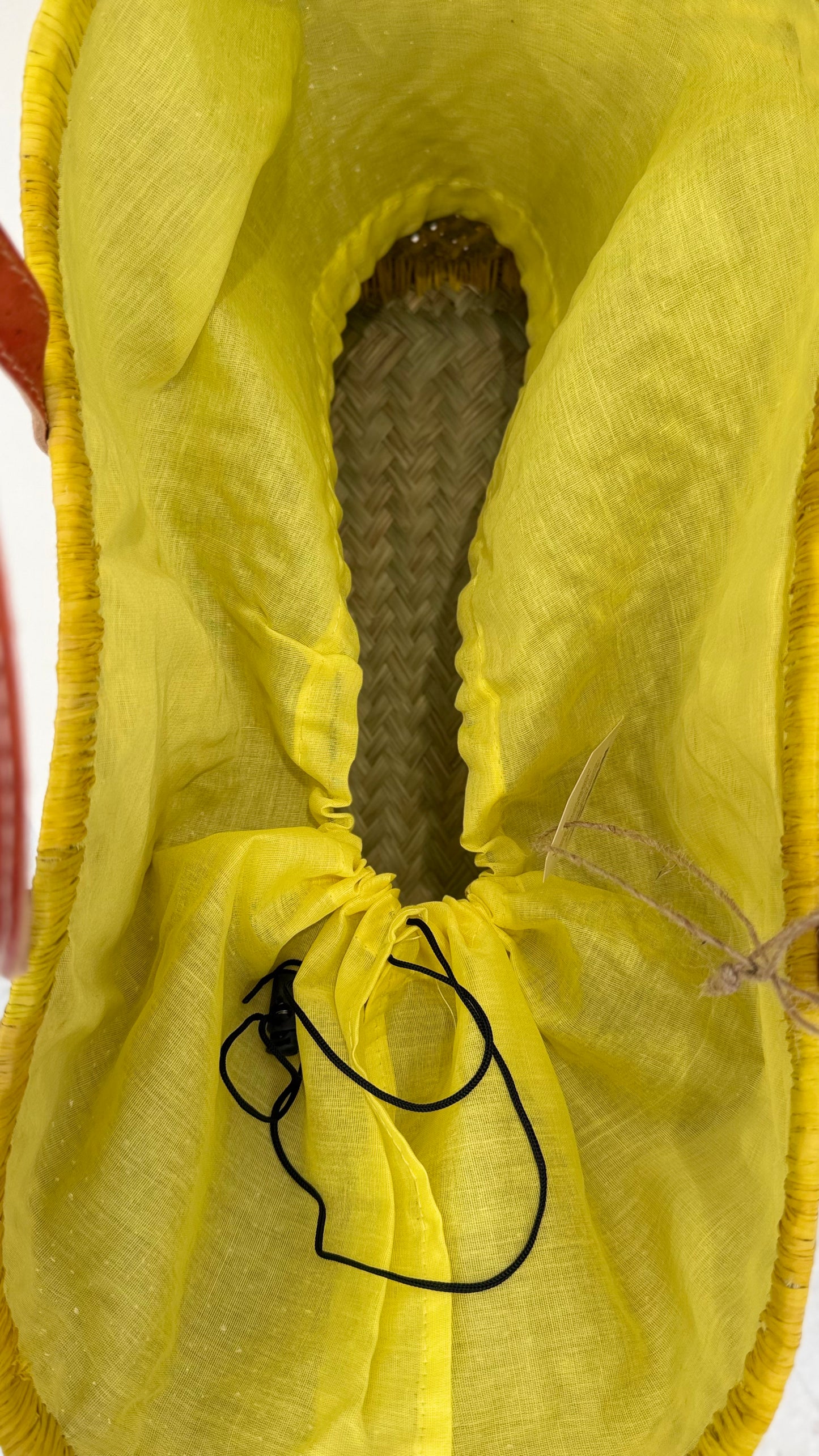 Madagascar Haravola Tote Bag - Lime