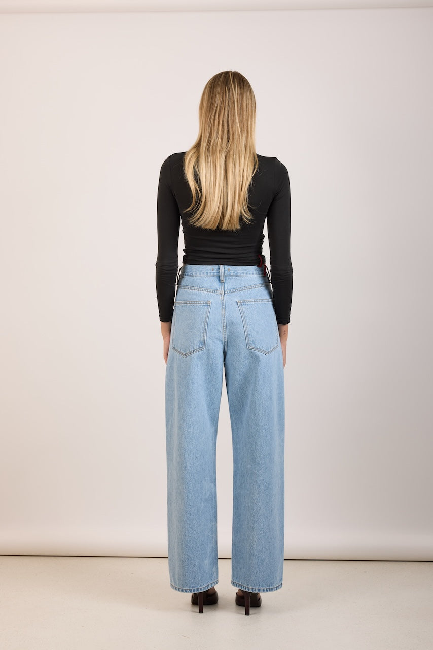Luna Light - Salt & Pepper Jeans