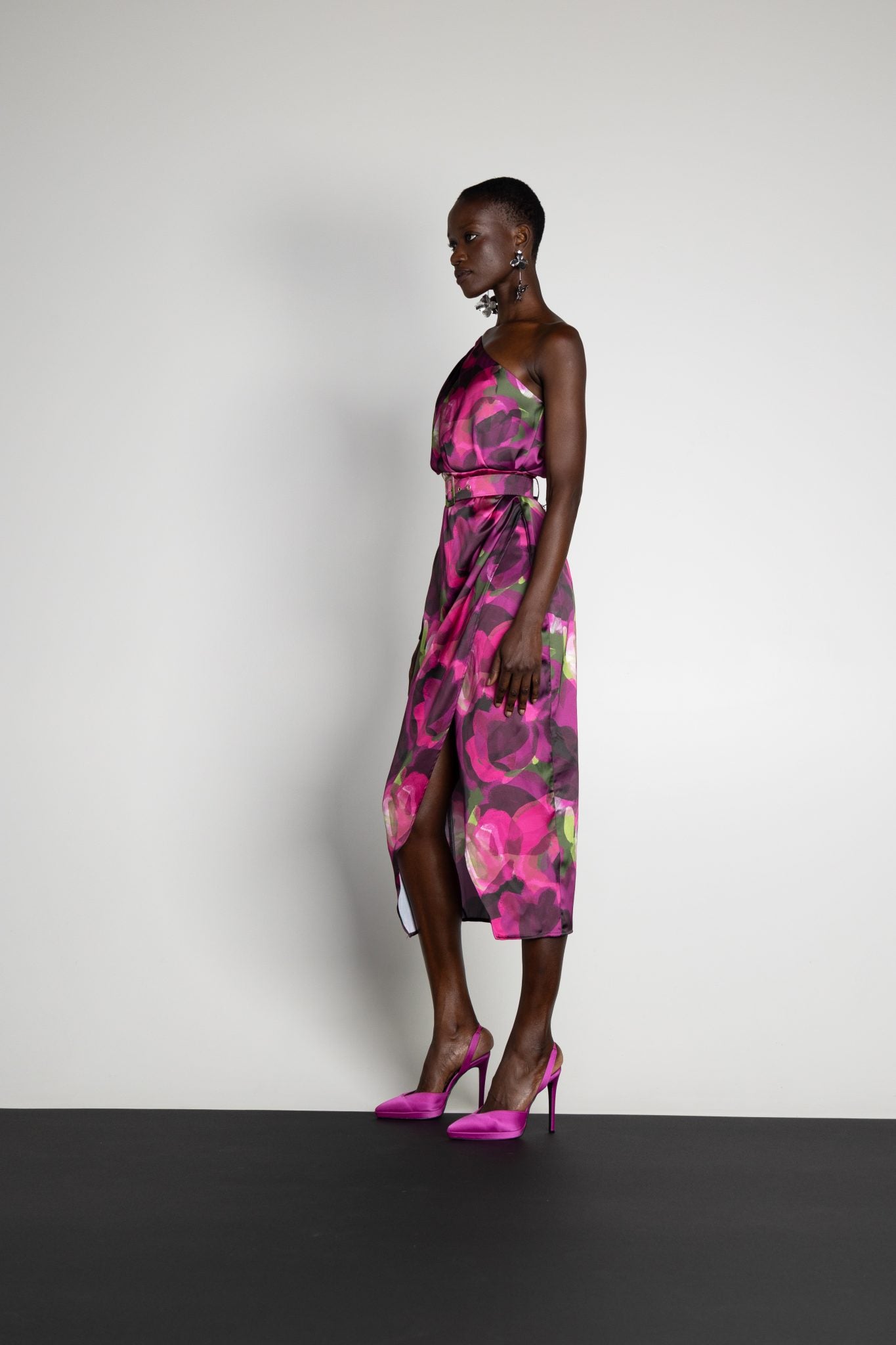 Magnolia Purple Floral Dress