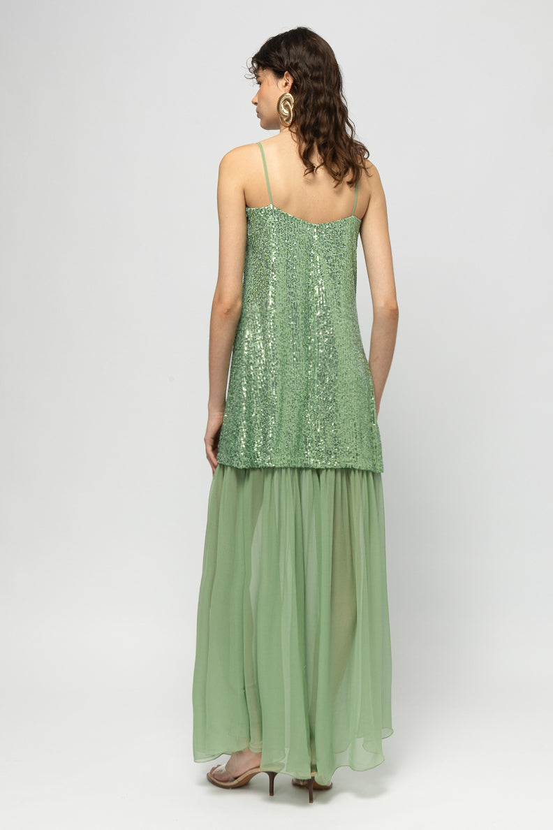Mirage Glow Mint Dress