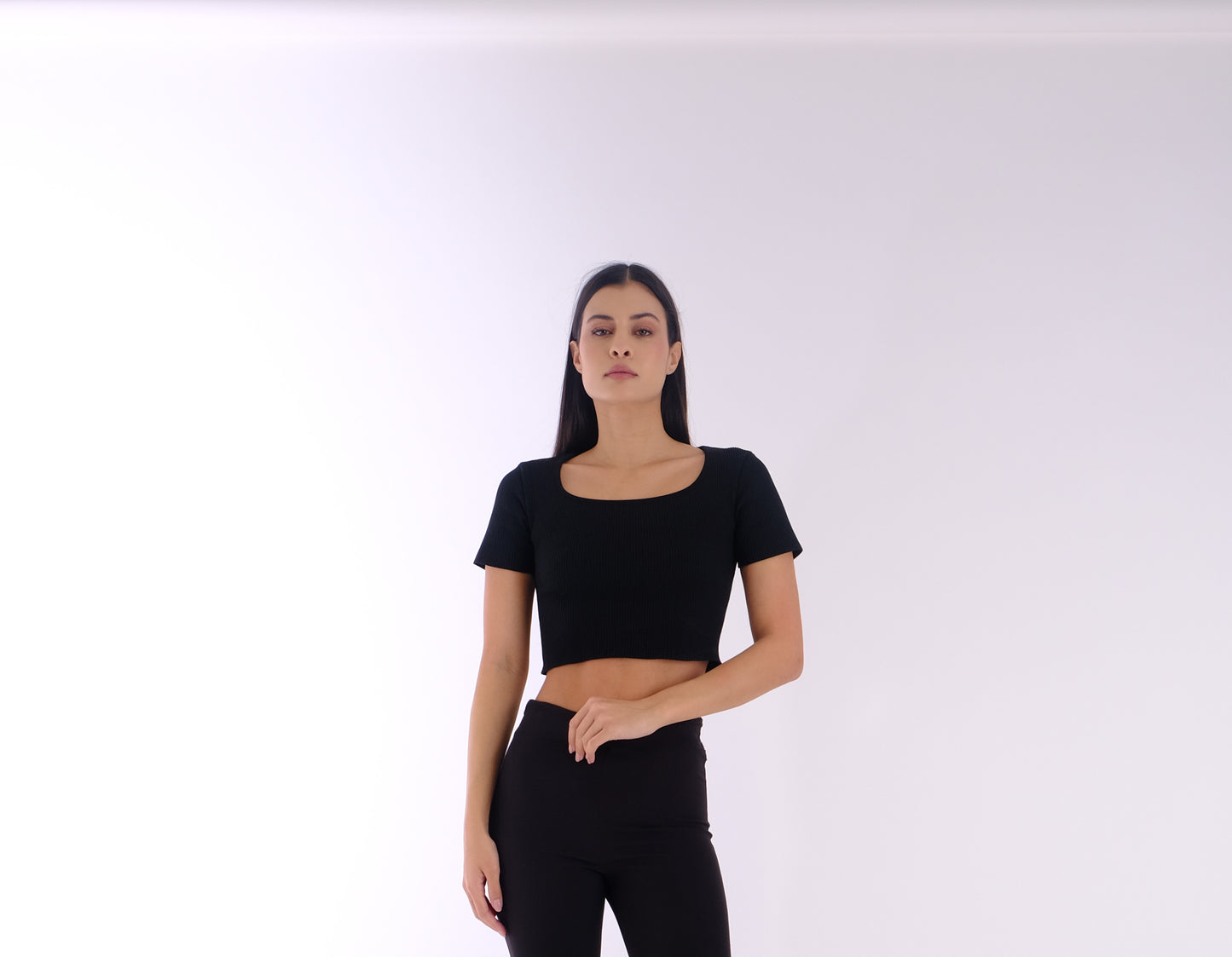 Nora Black blouse