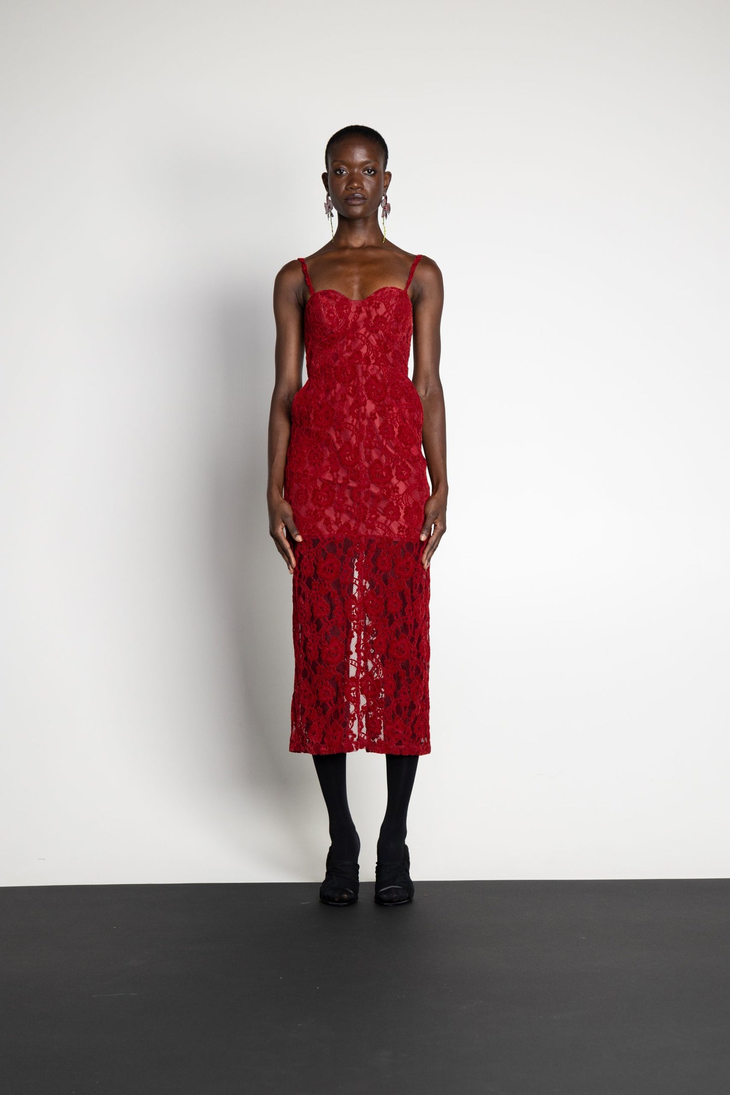 Rose Red Dress