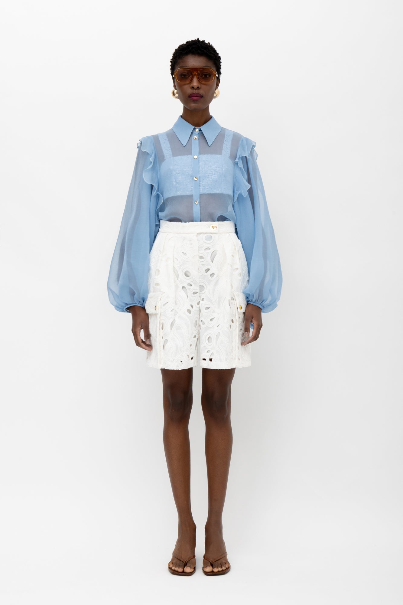 Imara Shorts White