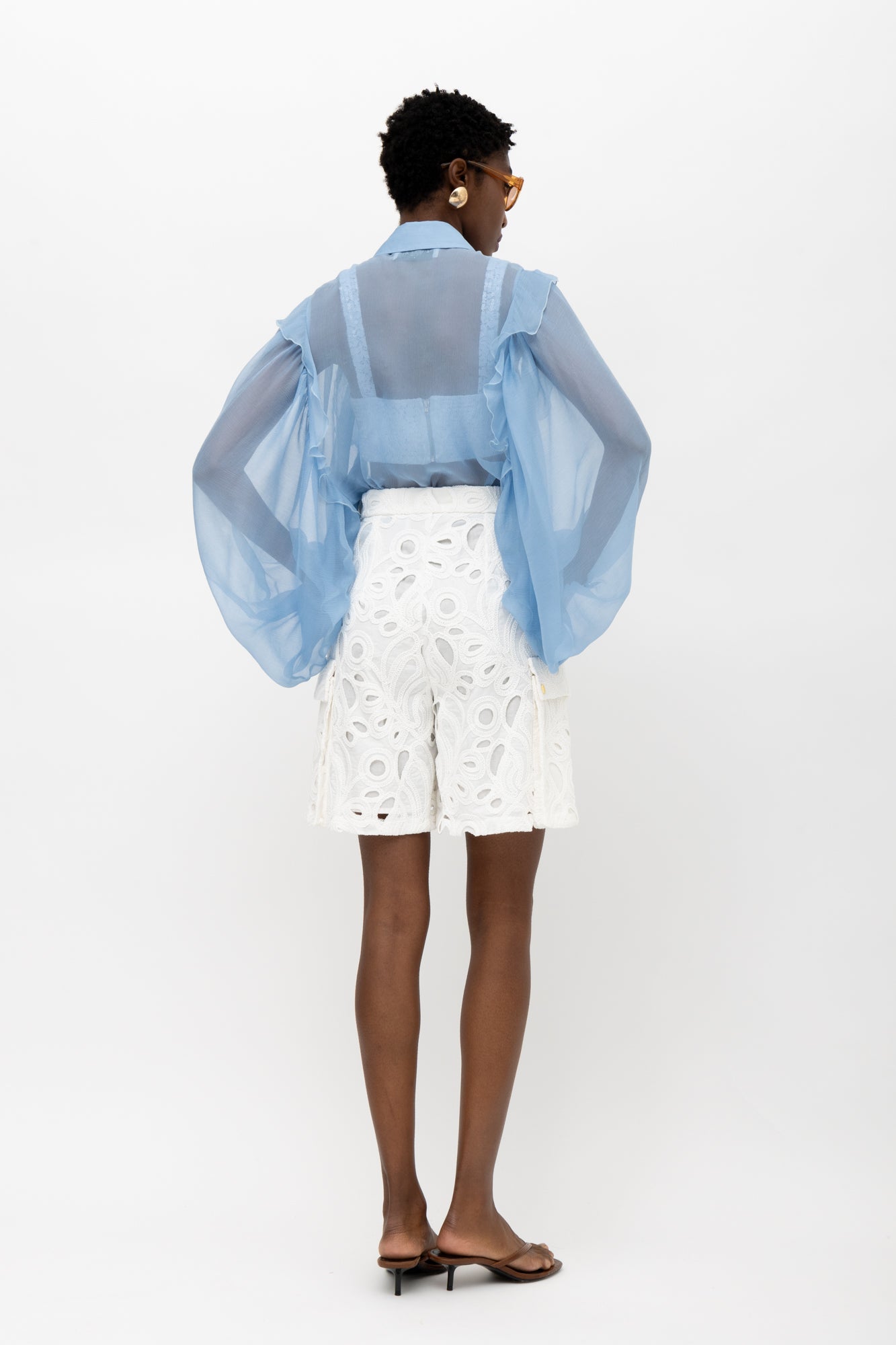 Imara Shorts White