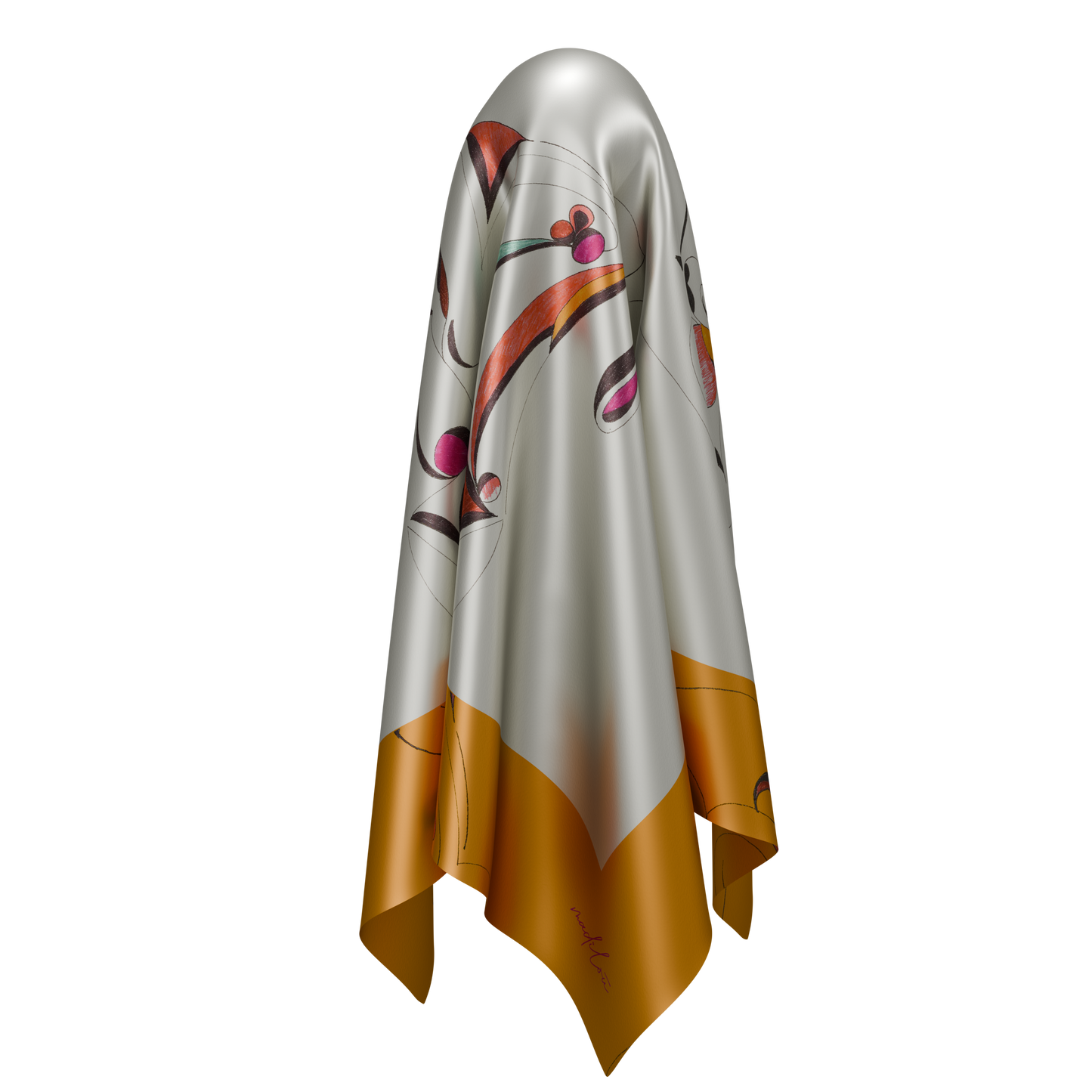 The Freedah - Silk Scarf