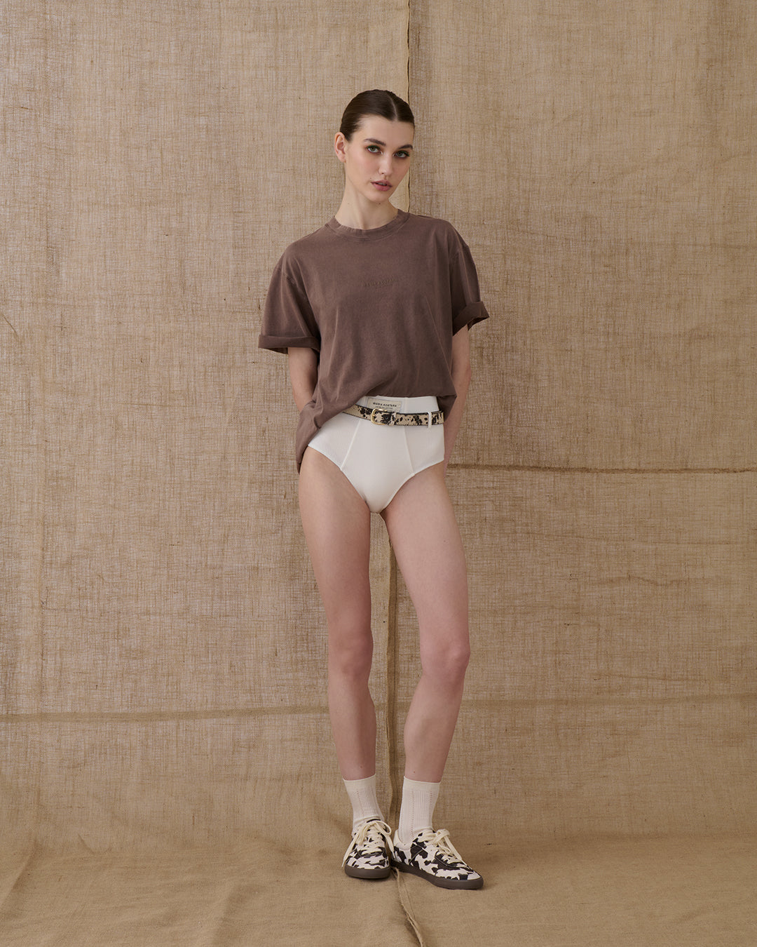VK CHESTNUT BROWN T-SHIRT