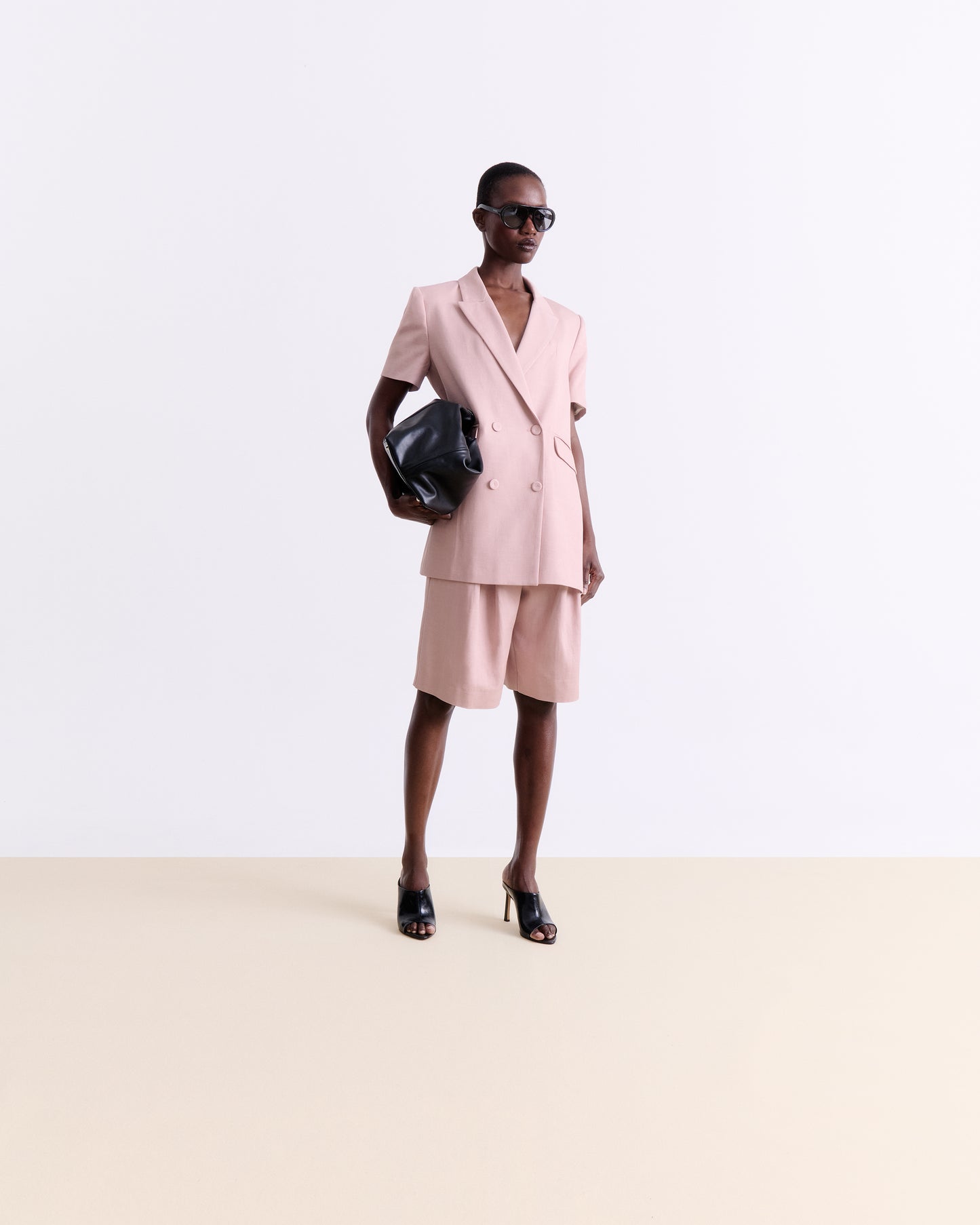 Blush Tailored Jupe Culotte