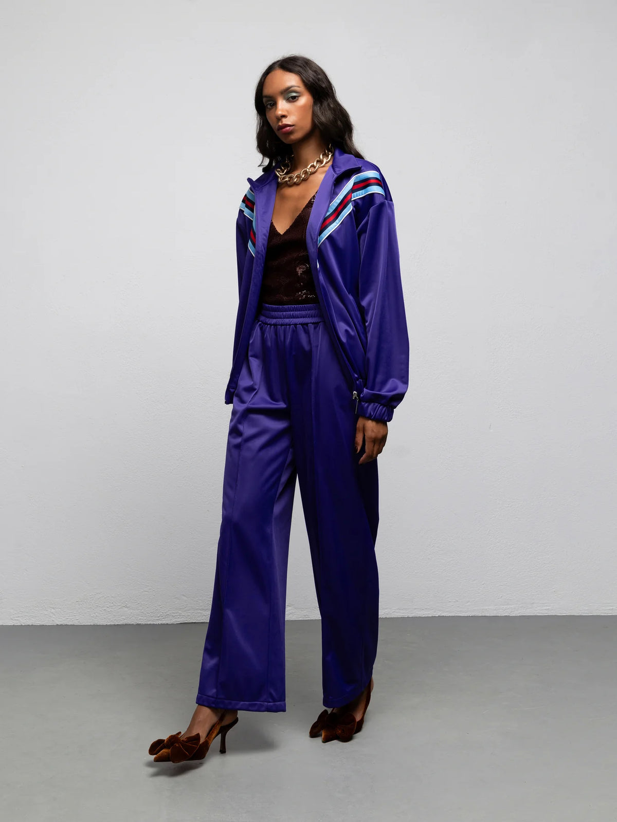Fever Track Jacket - Purple