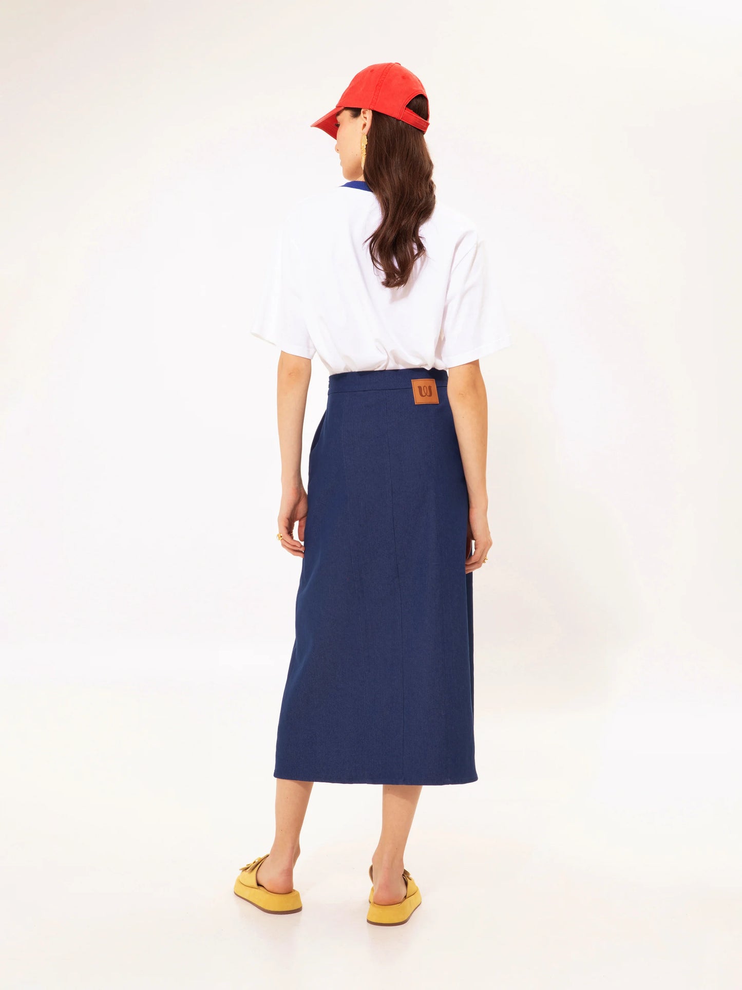 Oversized T-shirt Tsipouro Blue