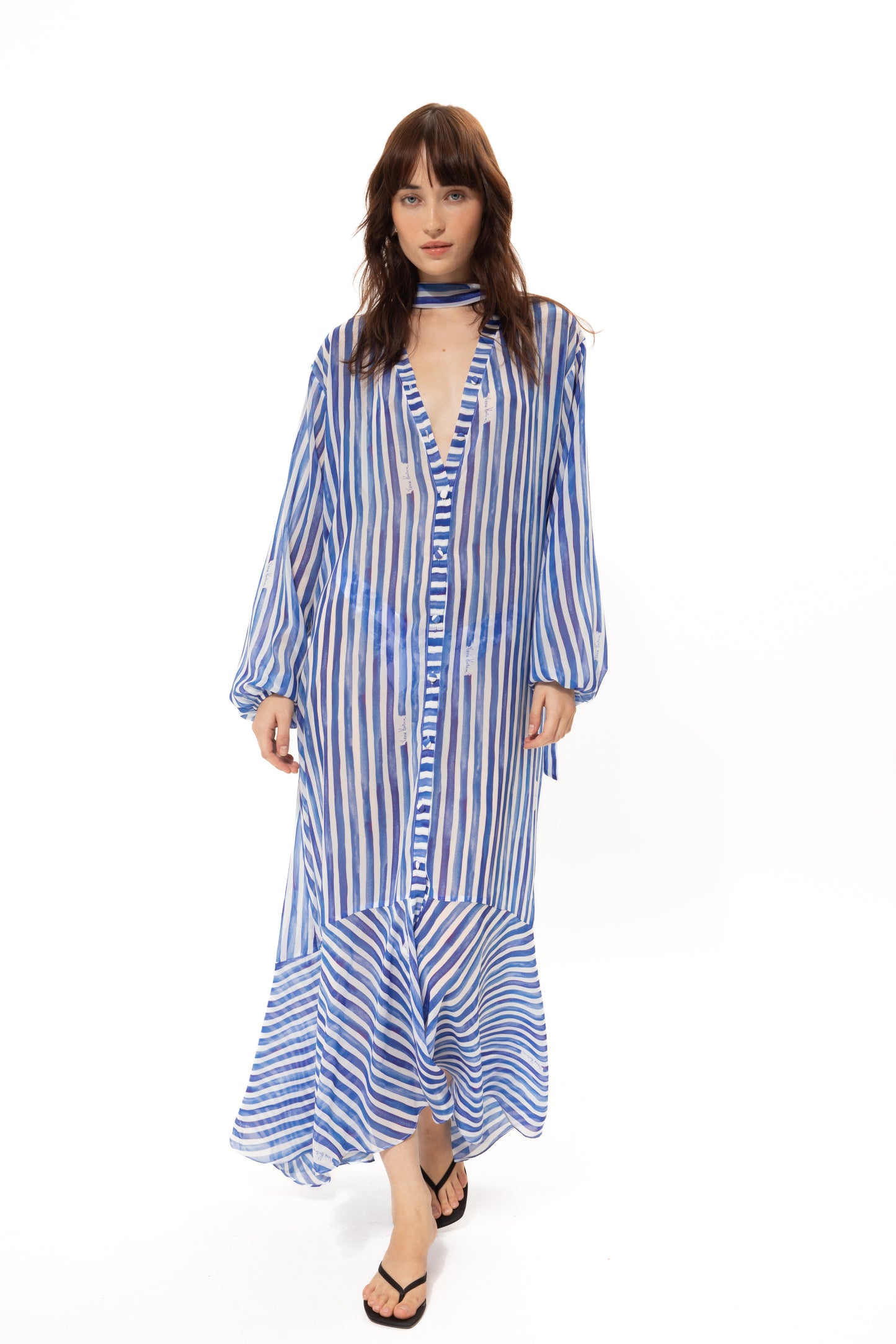 VK Aegan Blue Kimono
