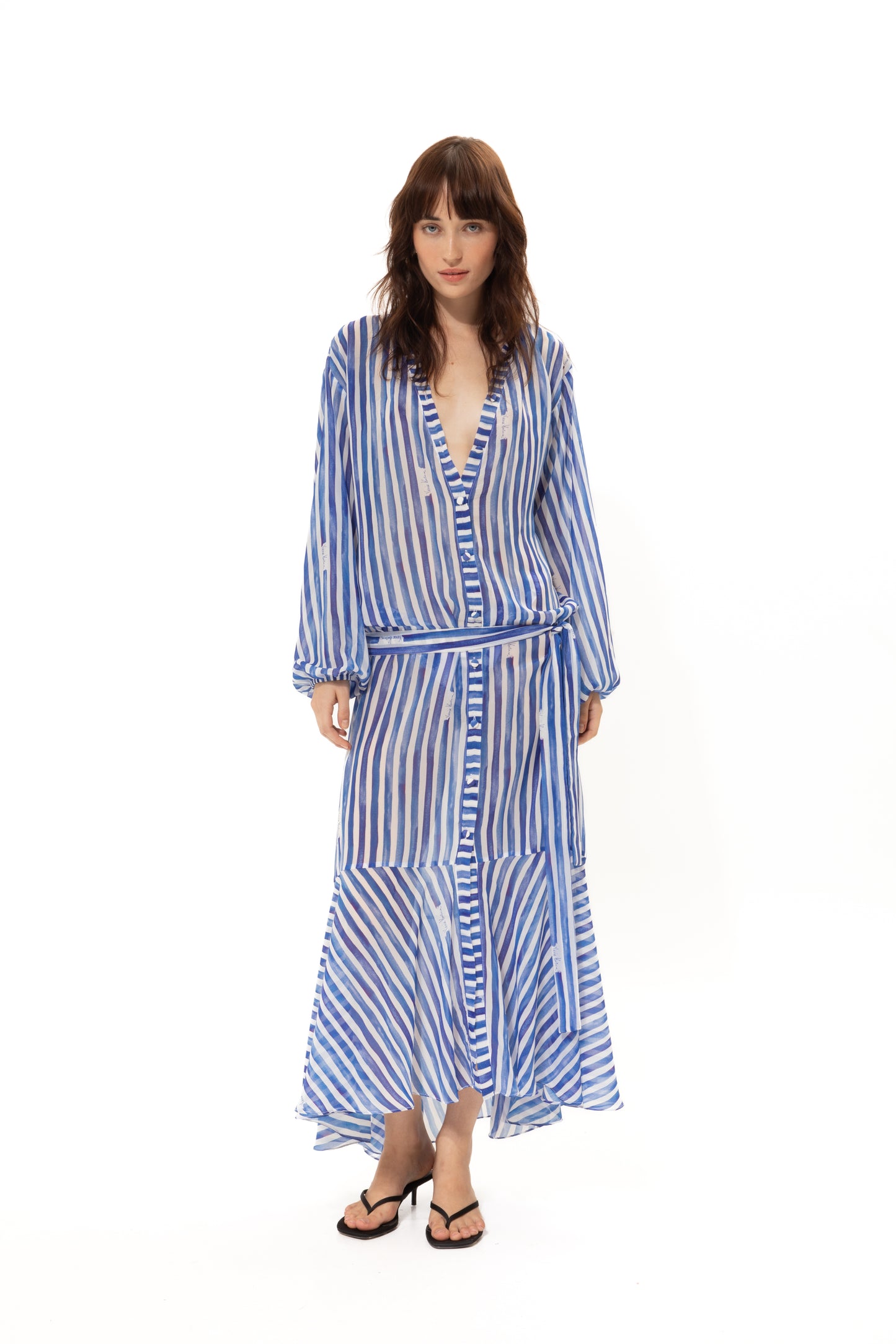 VK Aegan Blue Kimono