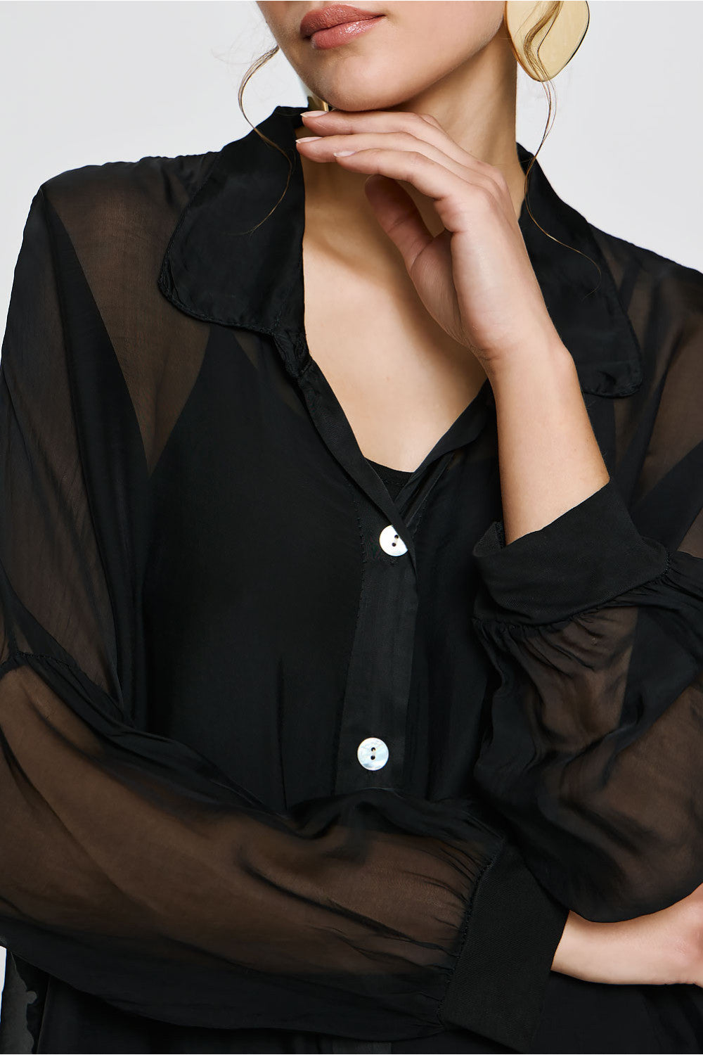 Alkyoni Shirt - Black