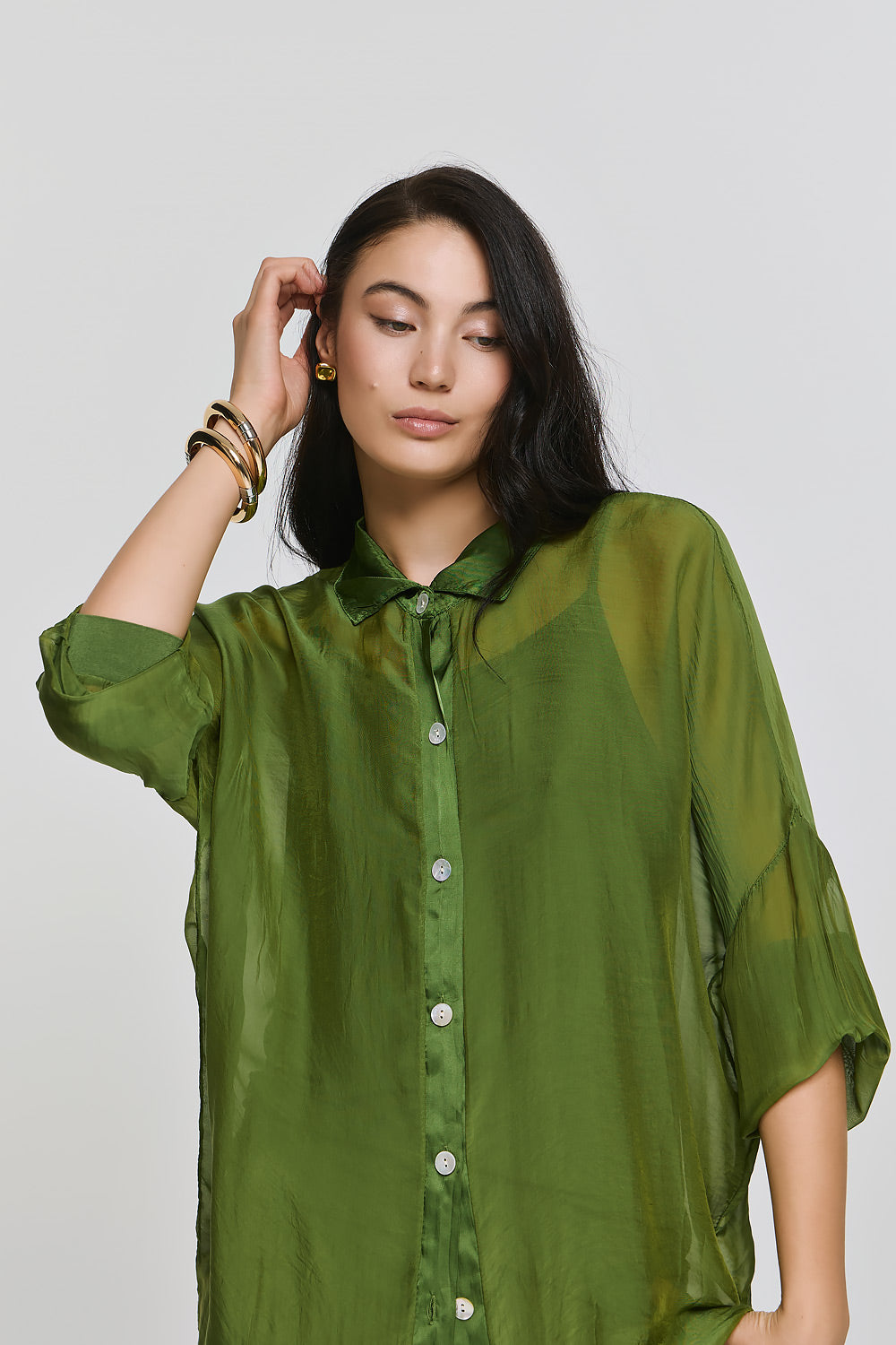 Alkyoni Shirt - Green