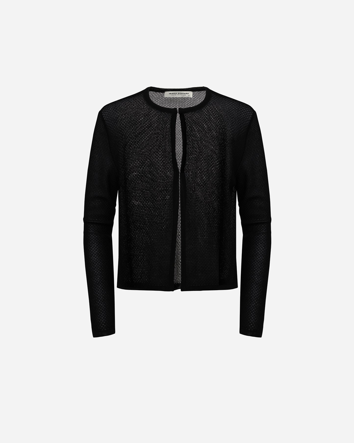 Black Knit Cardigan