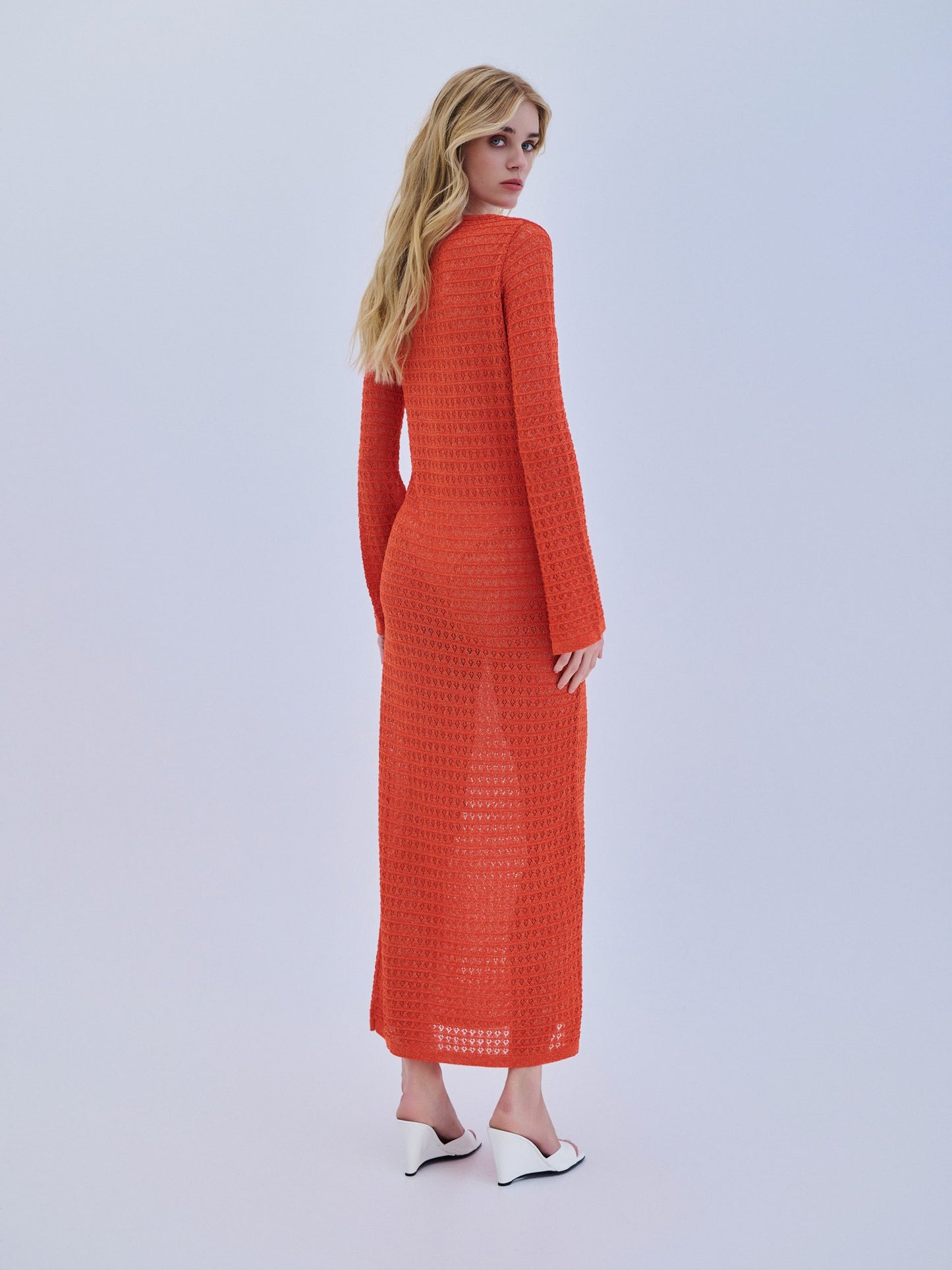 Dress Maxi Lurex Ring