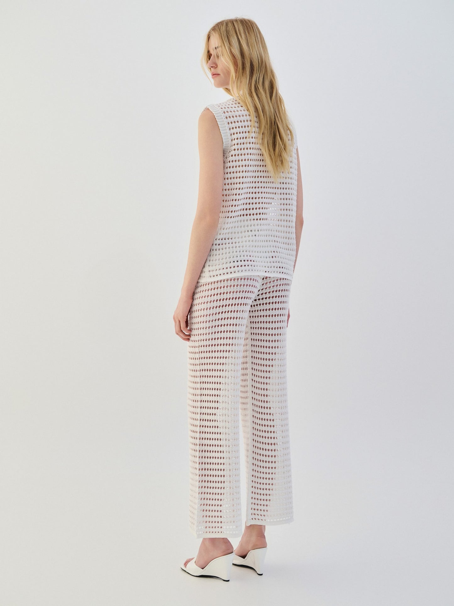 Pants Net - White