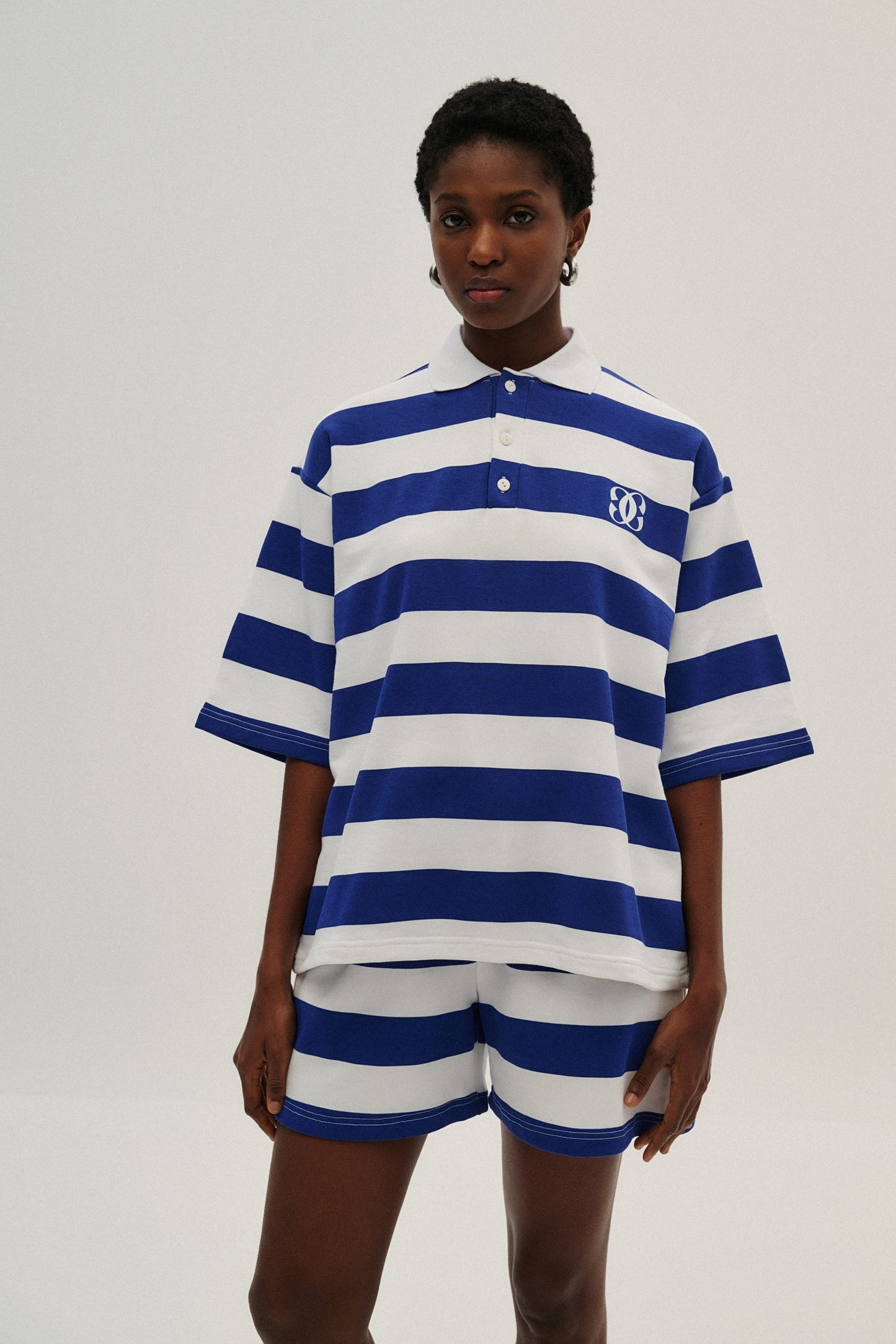 Blouse Polo Striped