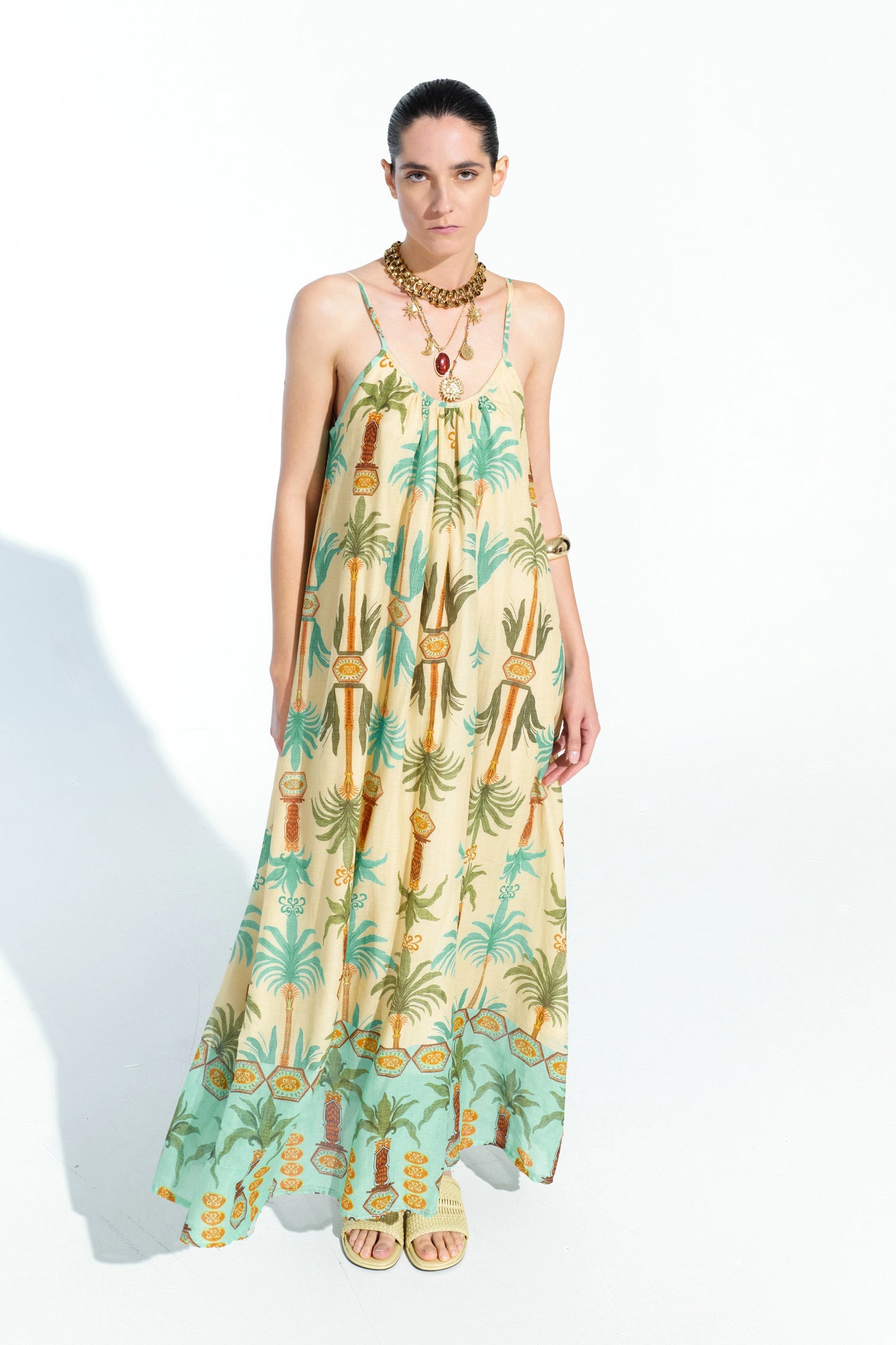 Palm Maxi dress