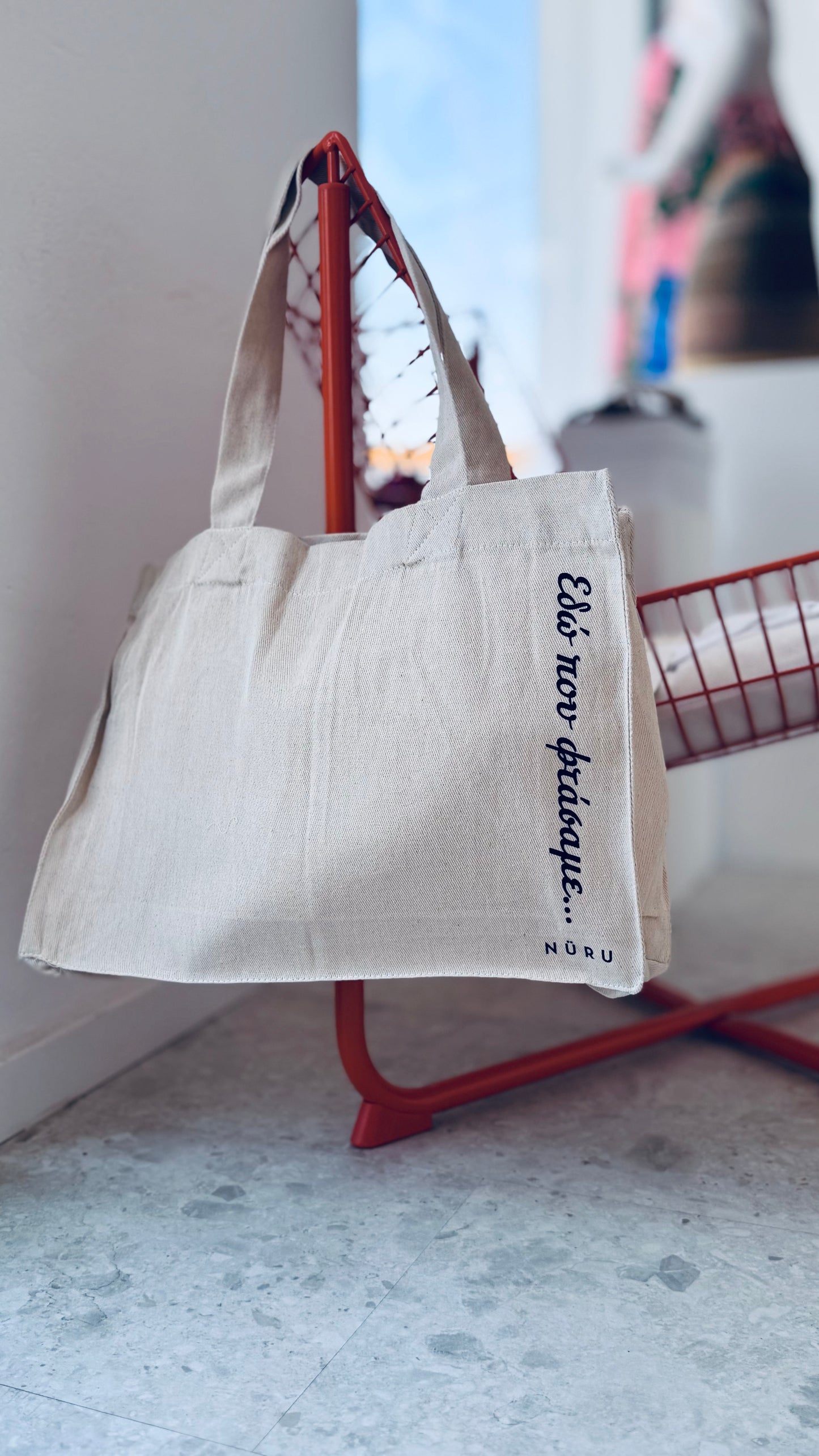 #EdwPouFtasame Shopping Bag