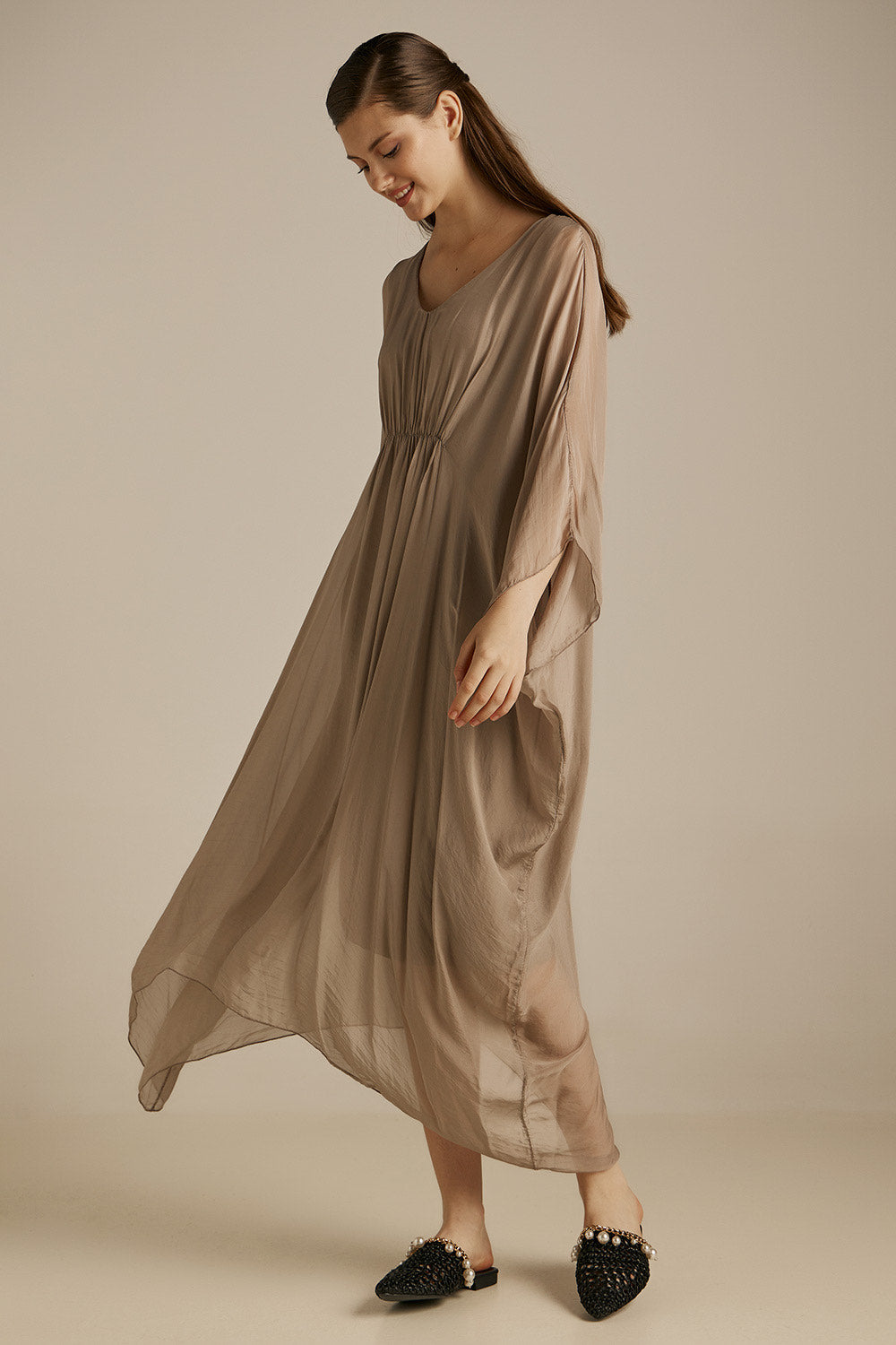 Anna Dress - Beige
