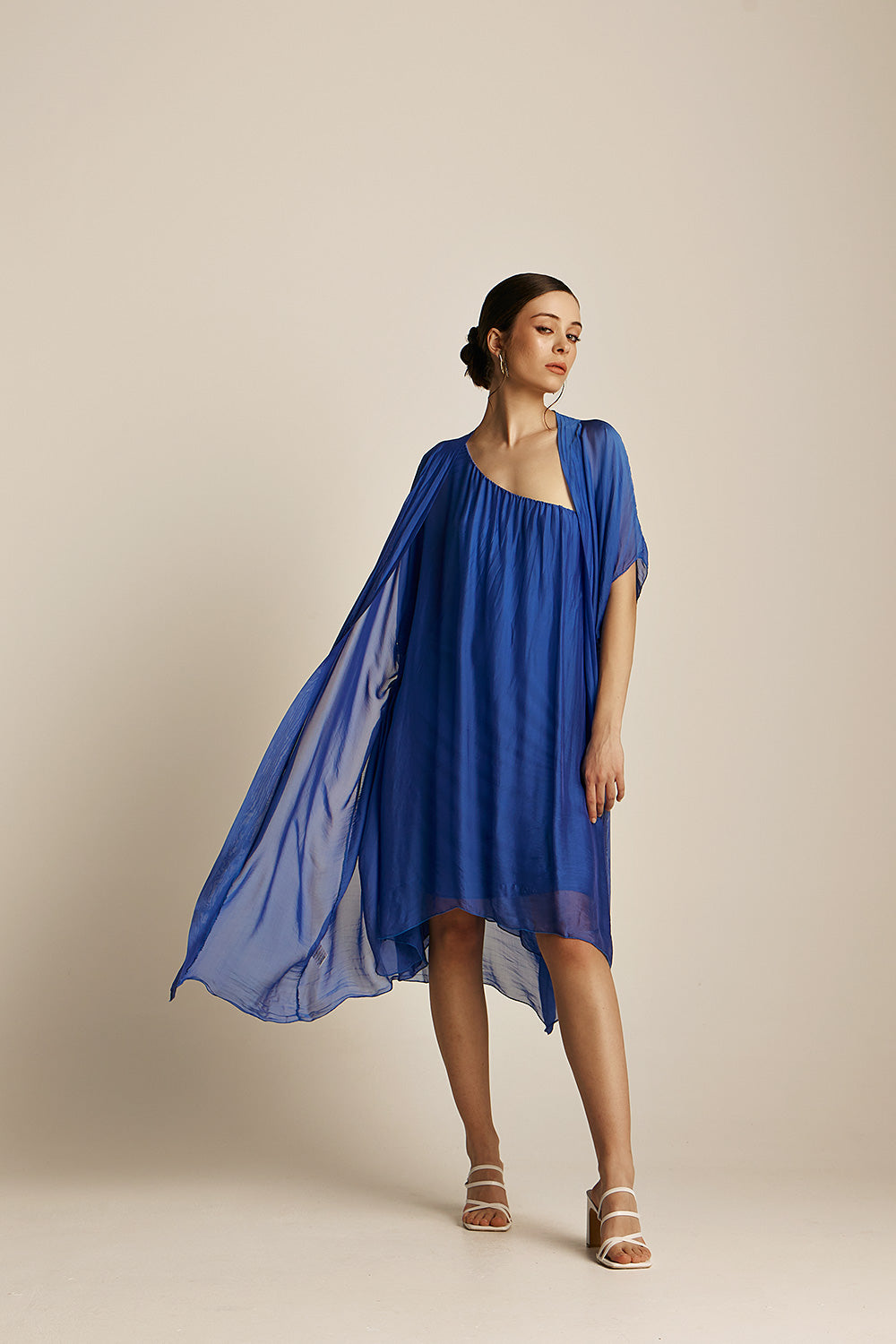 Rhea Kimono - Blue Royal