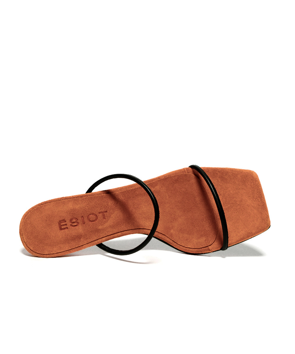 Aggelika Esiot Heels Ι Black Orange