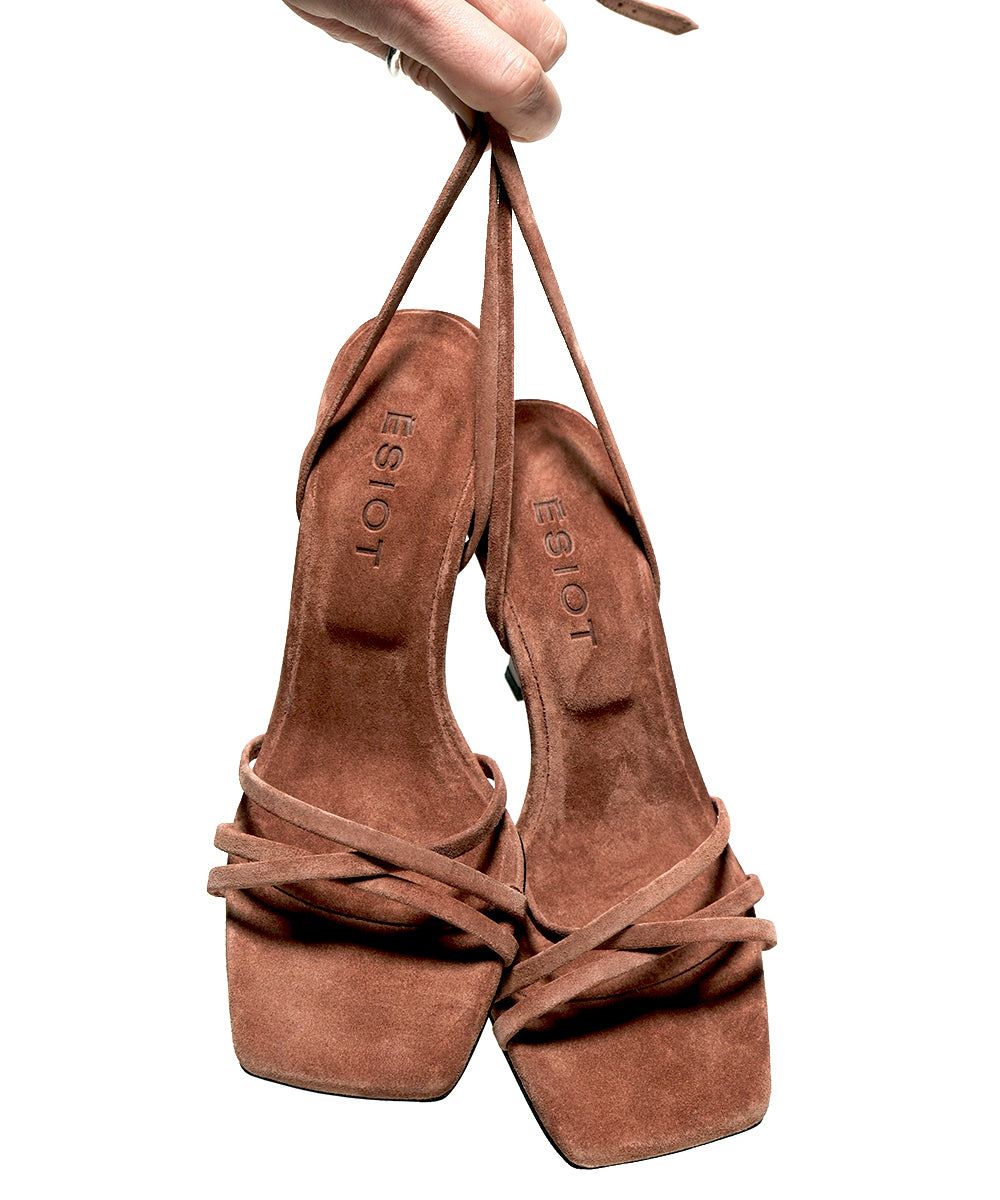 Chimeli Esiot Heels I Dark Salmon