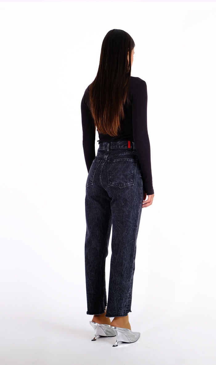 Gia Black Pearl Distressed