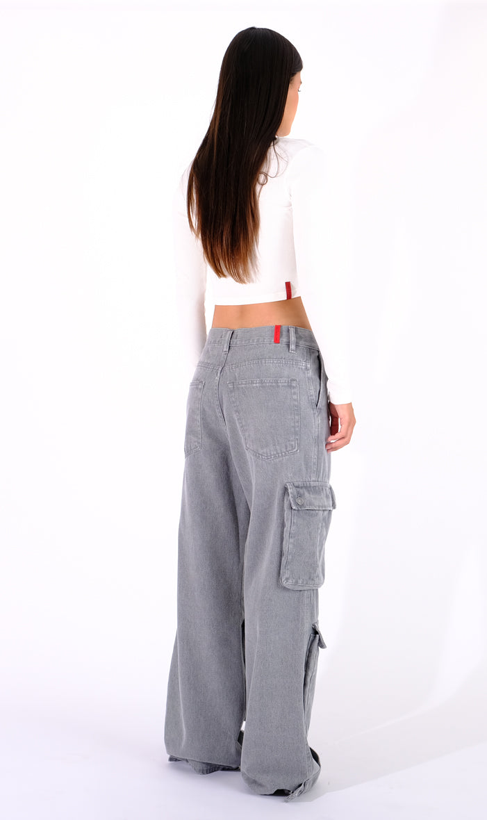 Myra Grey Cloud jean