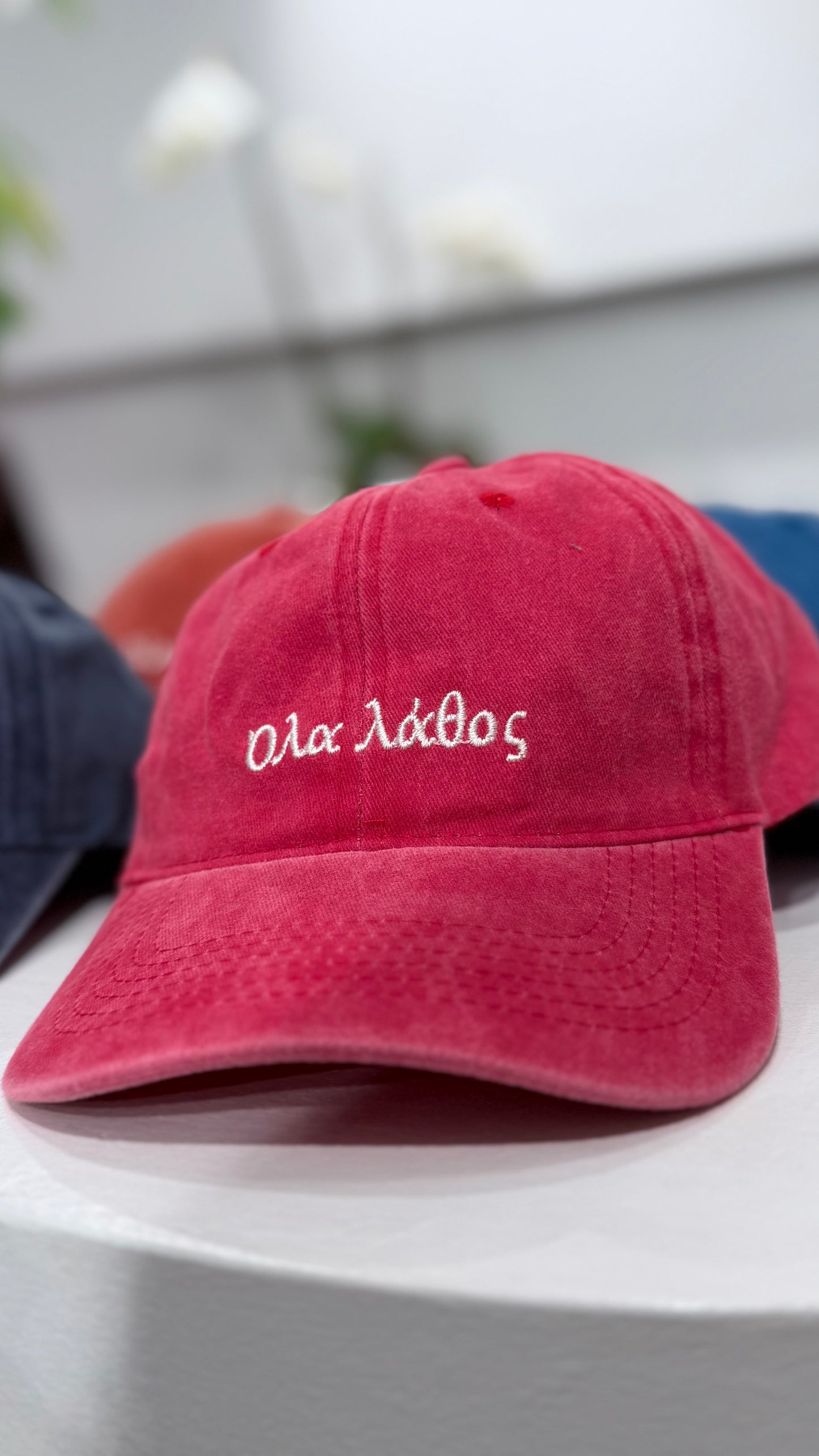 #Ola Lathos Unisex Hat - Red
