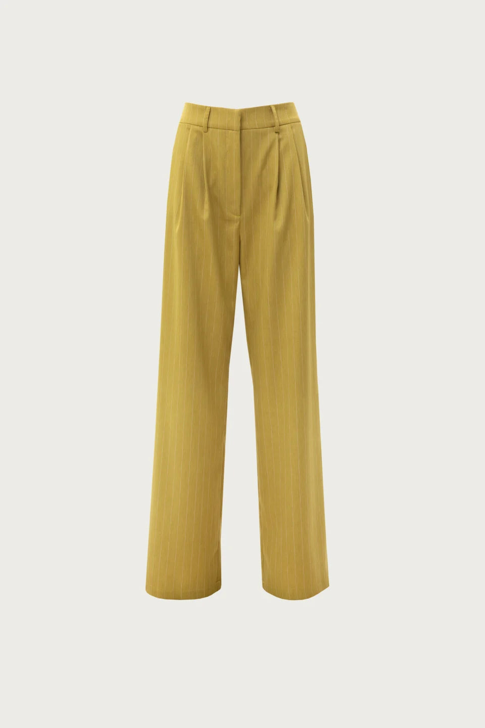 VK STRIPED PANT IN LIME