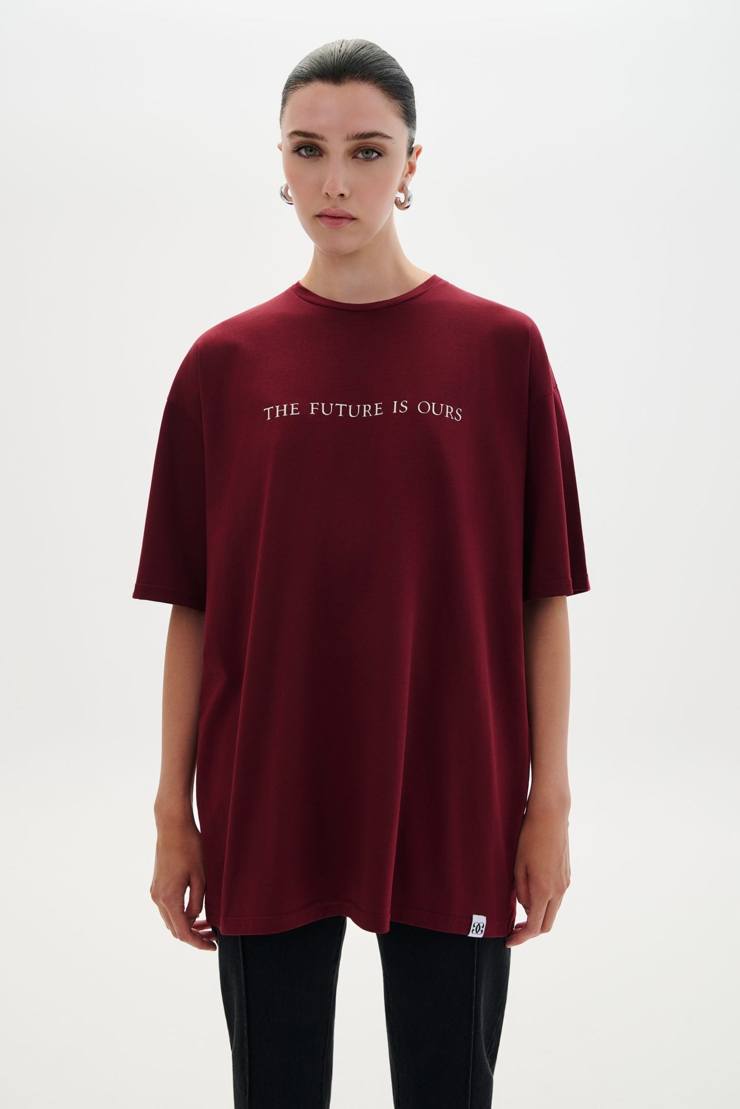 T-Shirt “The Future Is Ours” - Bordeaux