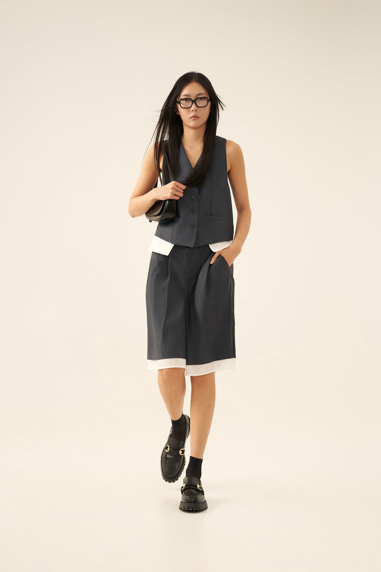 Vest bleu