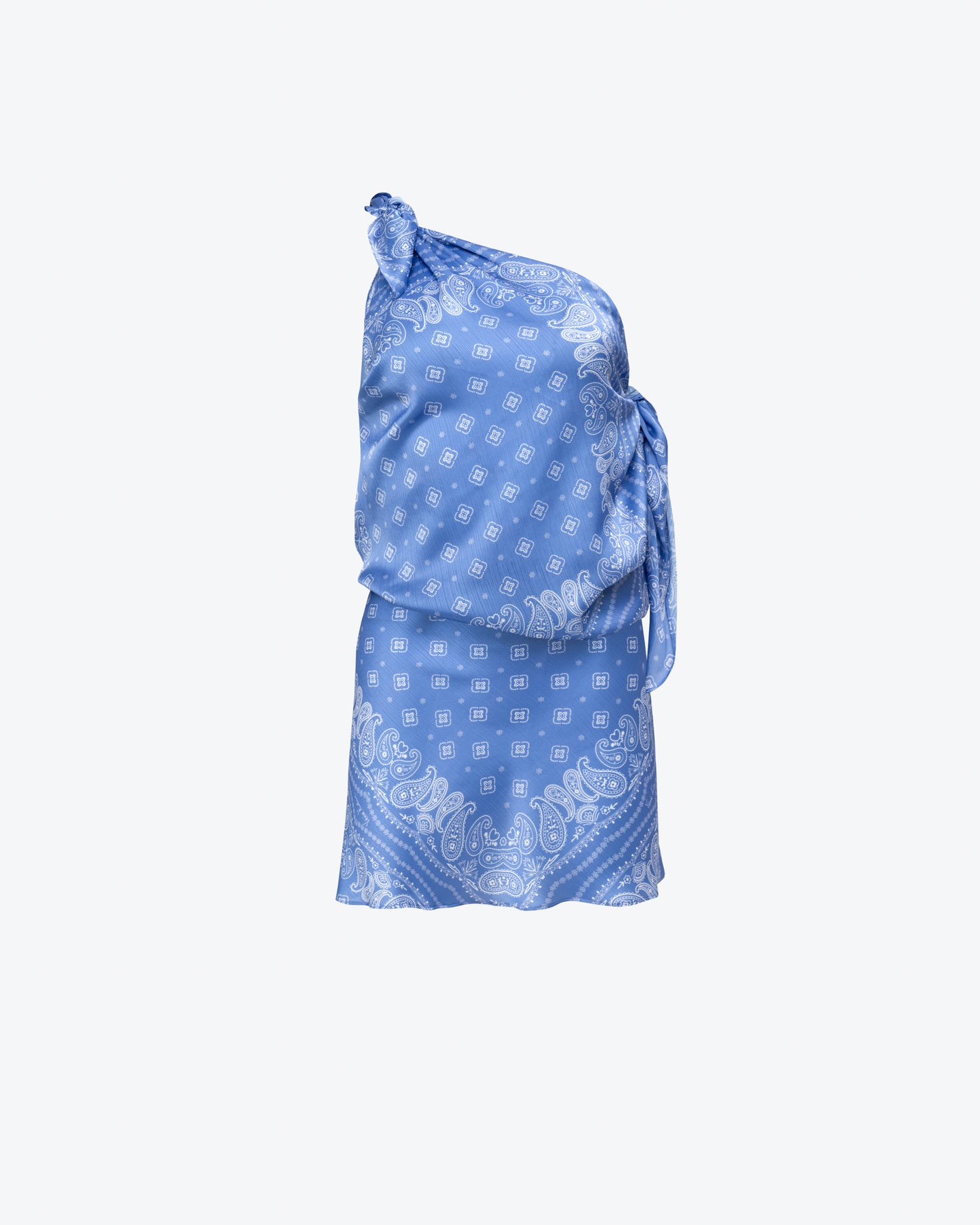 VK Light blue Bandana Short Dress