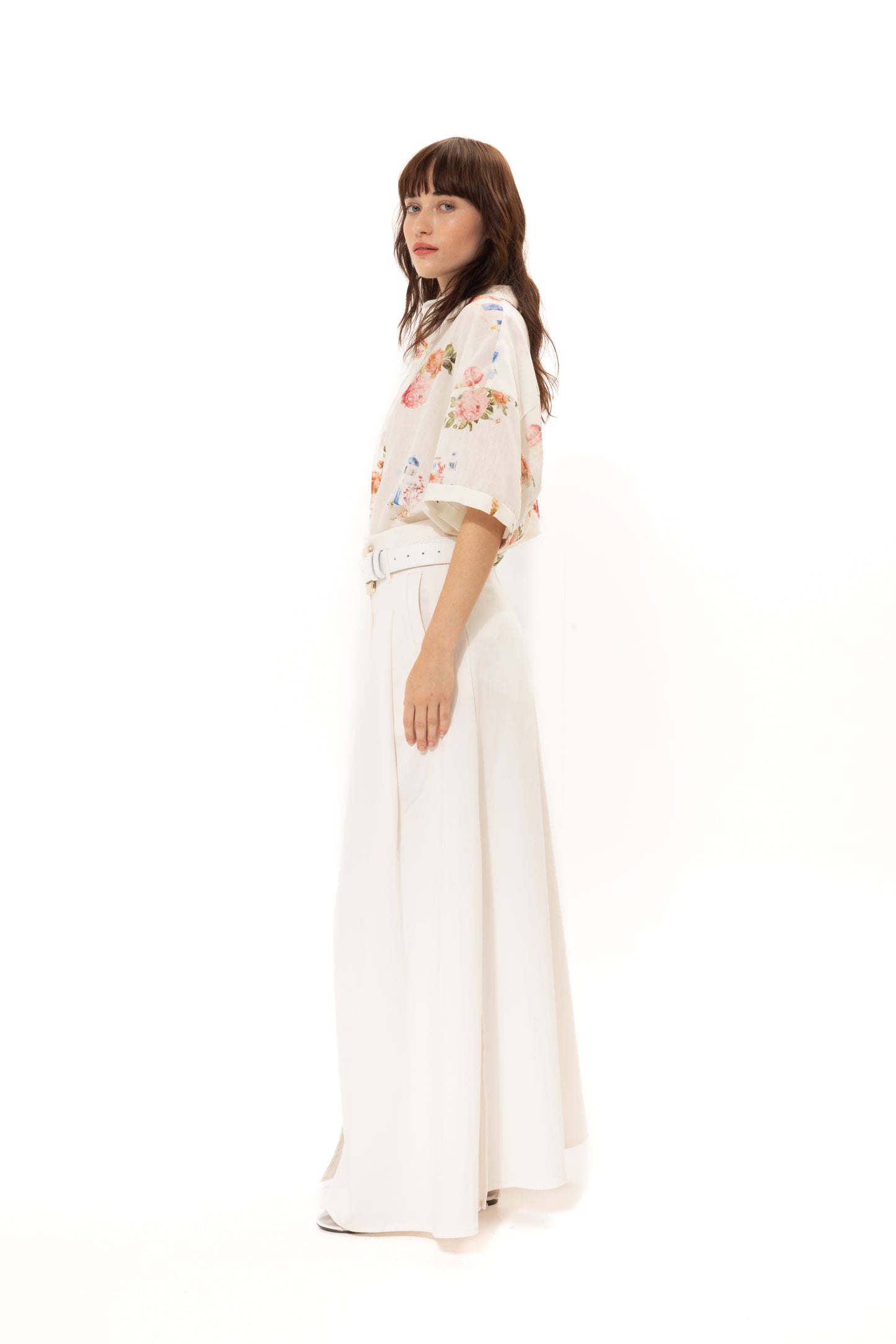 VK Island White Long Skirt