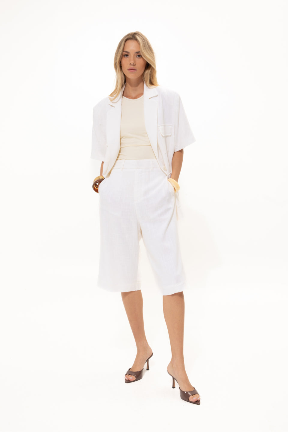 VK White Shorts
