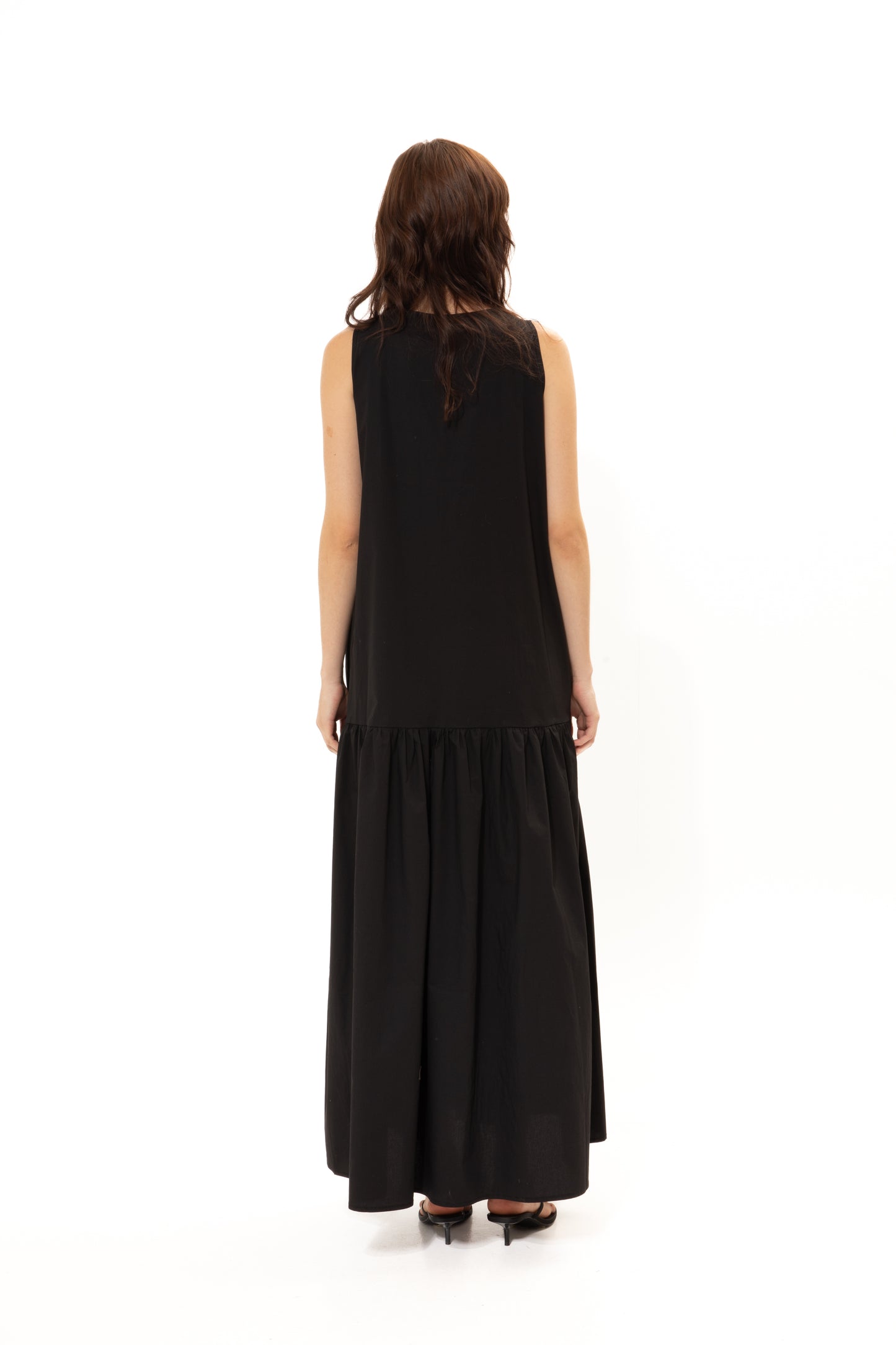 VK Black Cotton Dress