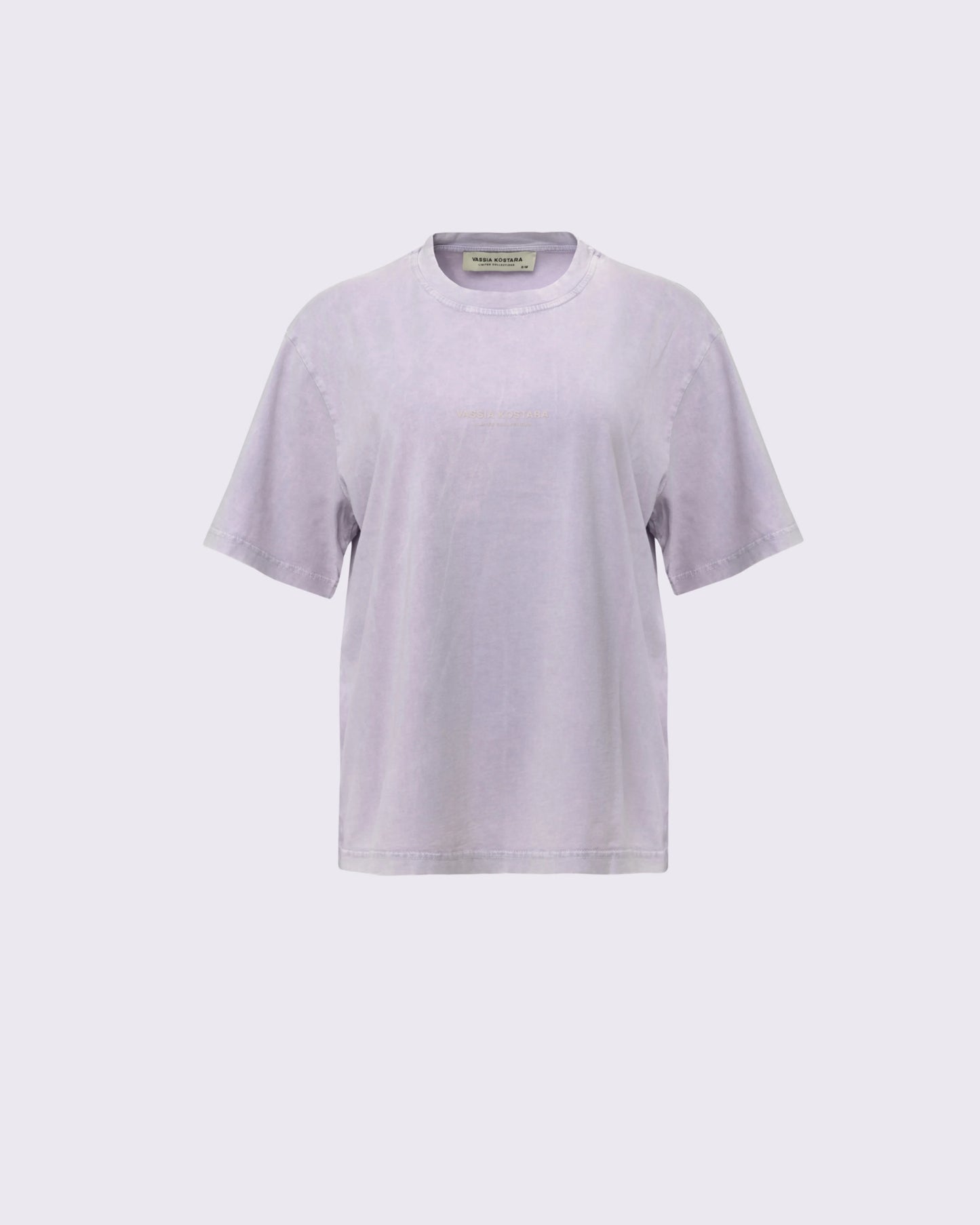 Lilac Cotton T-shirt