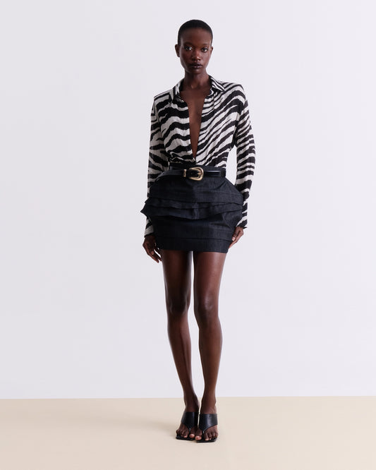 VK Denim Mini Skirt