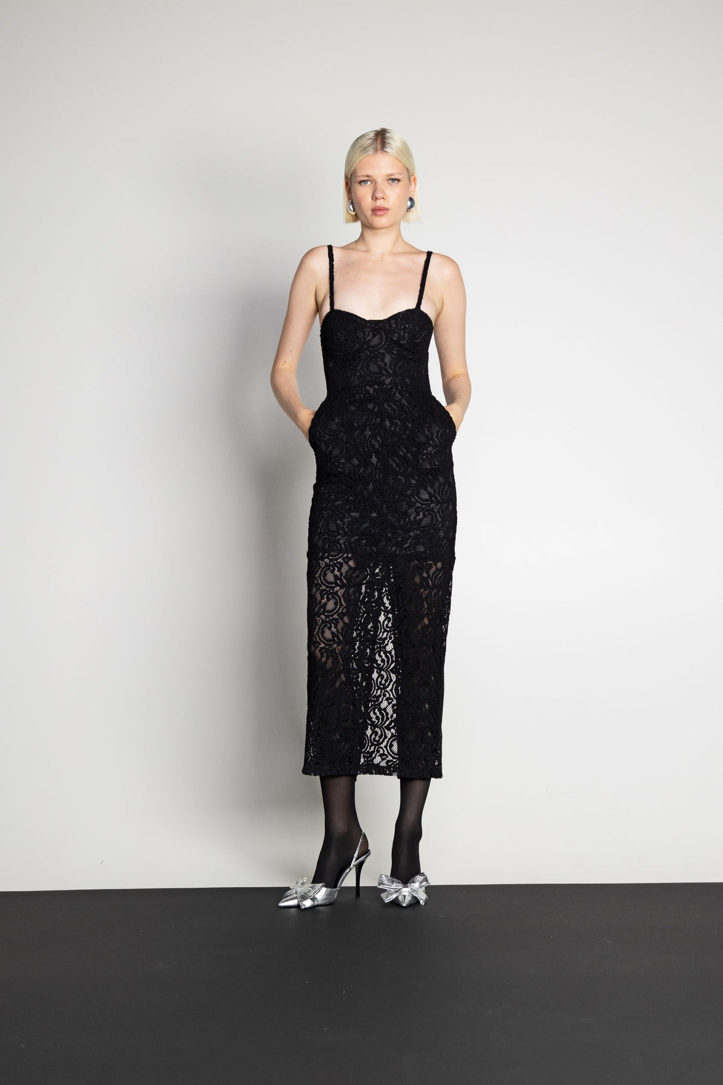 Rose black Dress