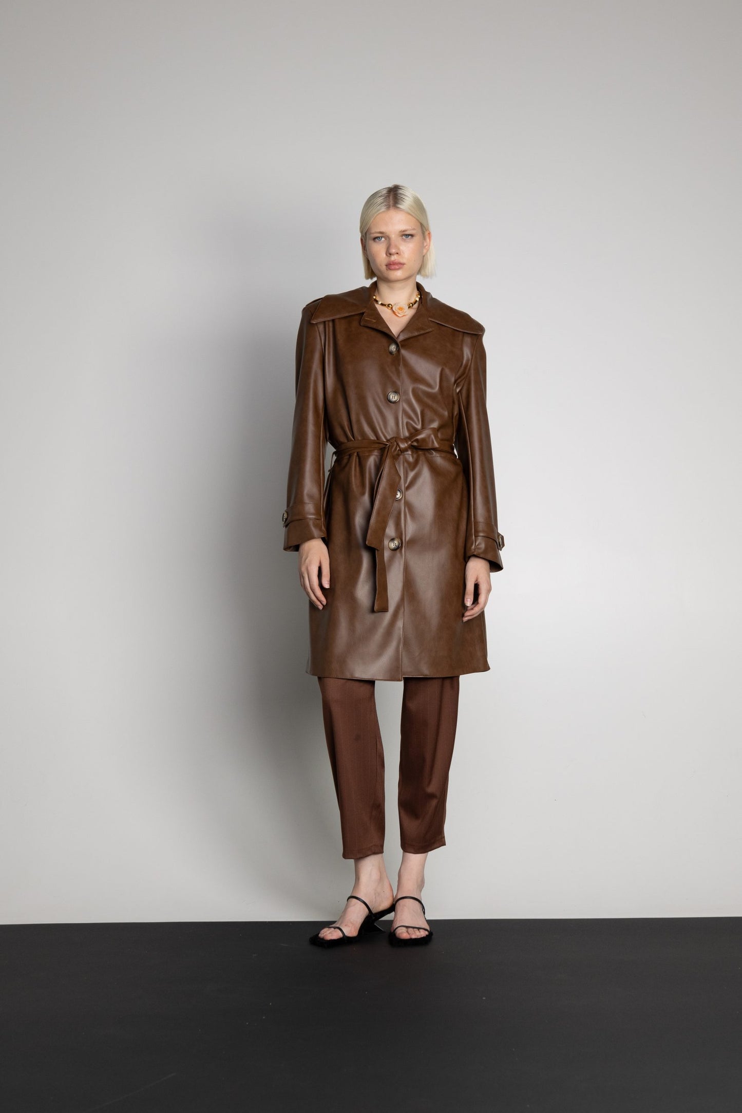 Karma Brown Trenchcoat