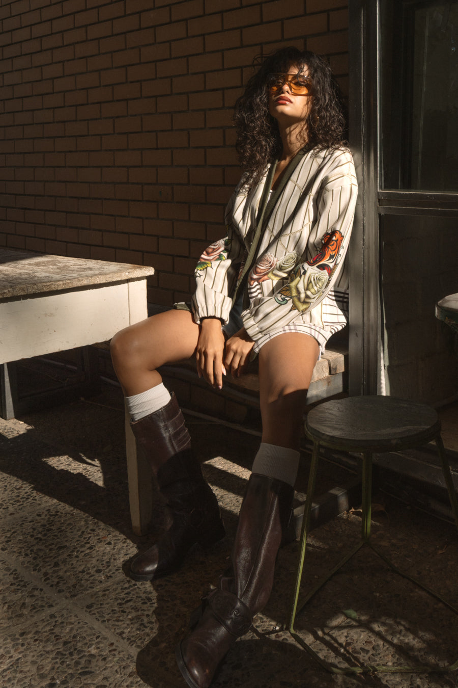 Never on Sunday Cardigan Unisex - Roses