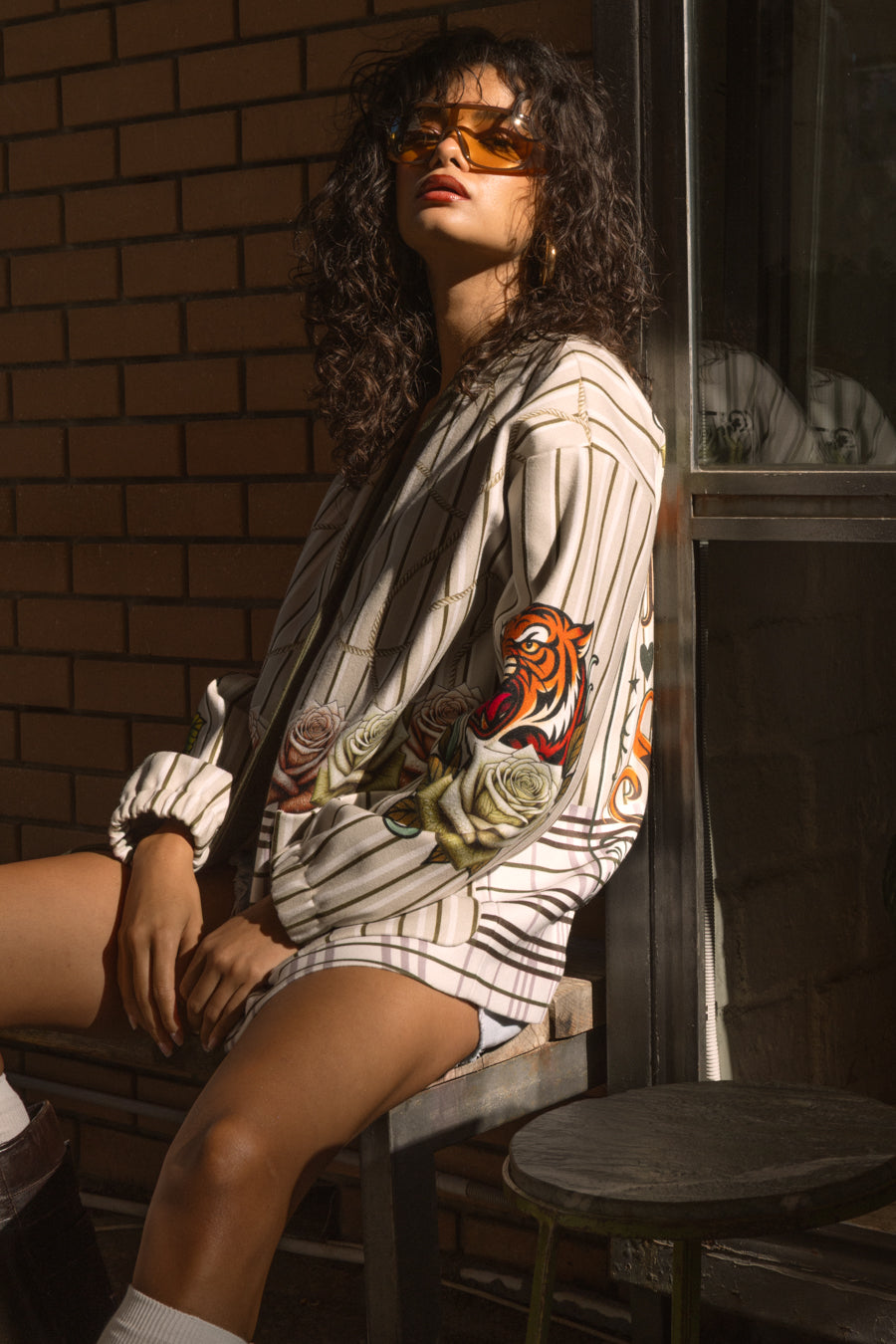 Never on Sunday Cardigan Unisex - Roses