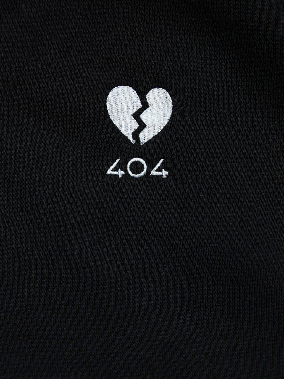 404 sweatshirt - Black