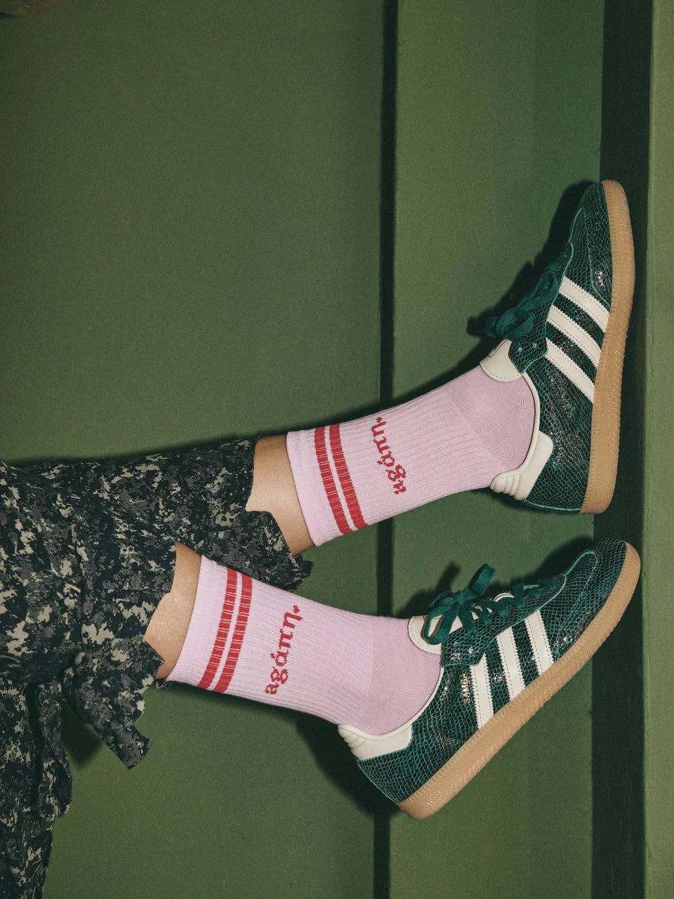 Agaph Unisex Sports Socks- Pink/Red